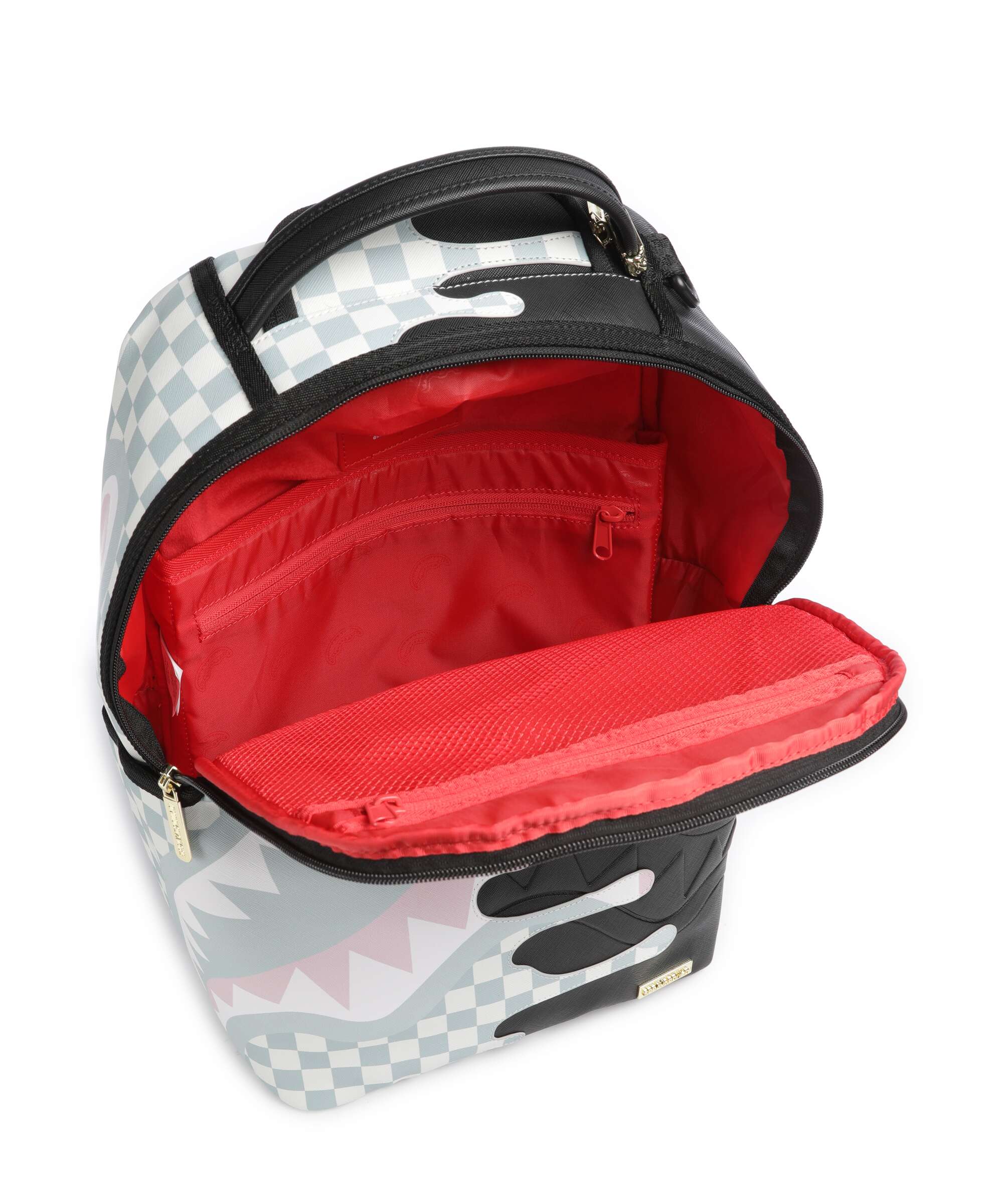 Sprayground Cream Check Side Drip Plecak multicolour - Image 5