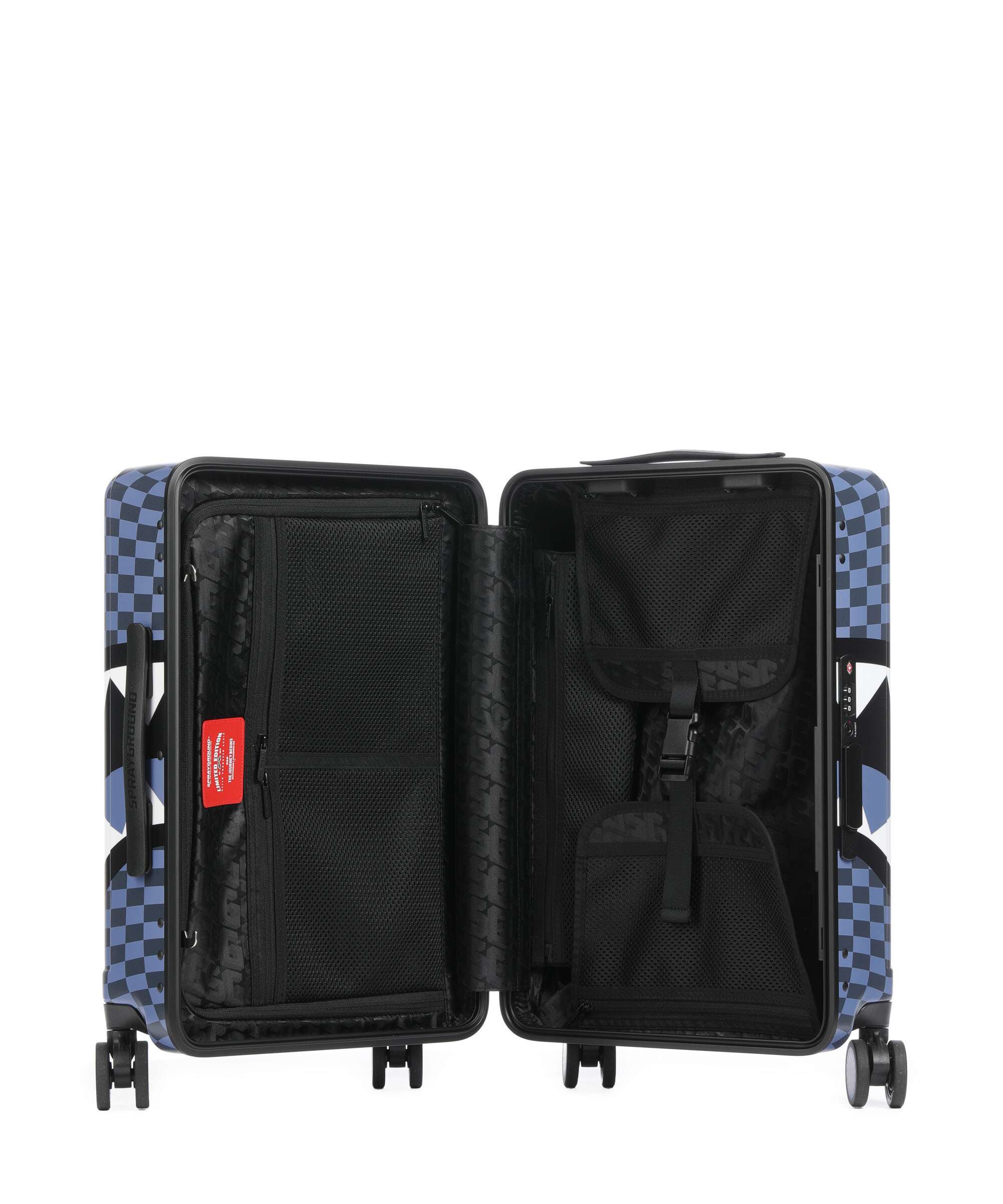 Sprayground Midnight Check Walizka na 4 kołach multicolour - Image 5
