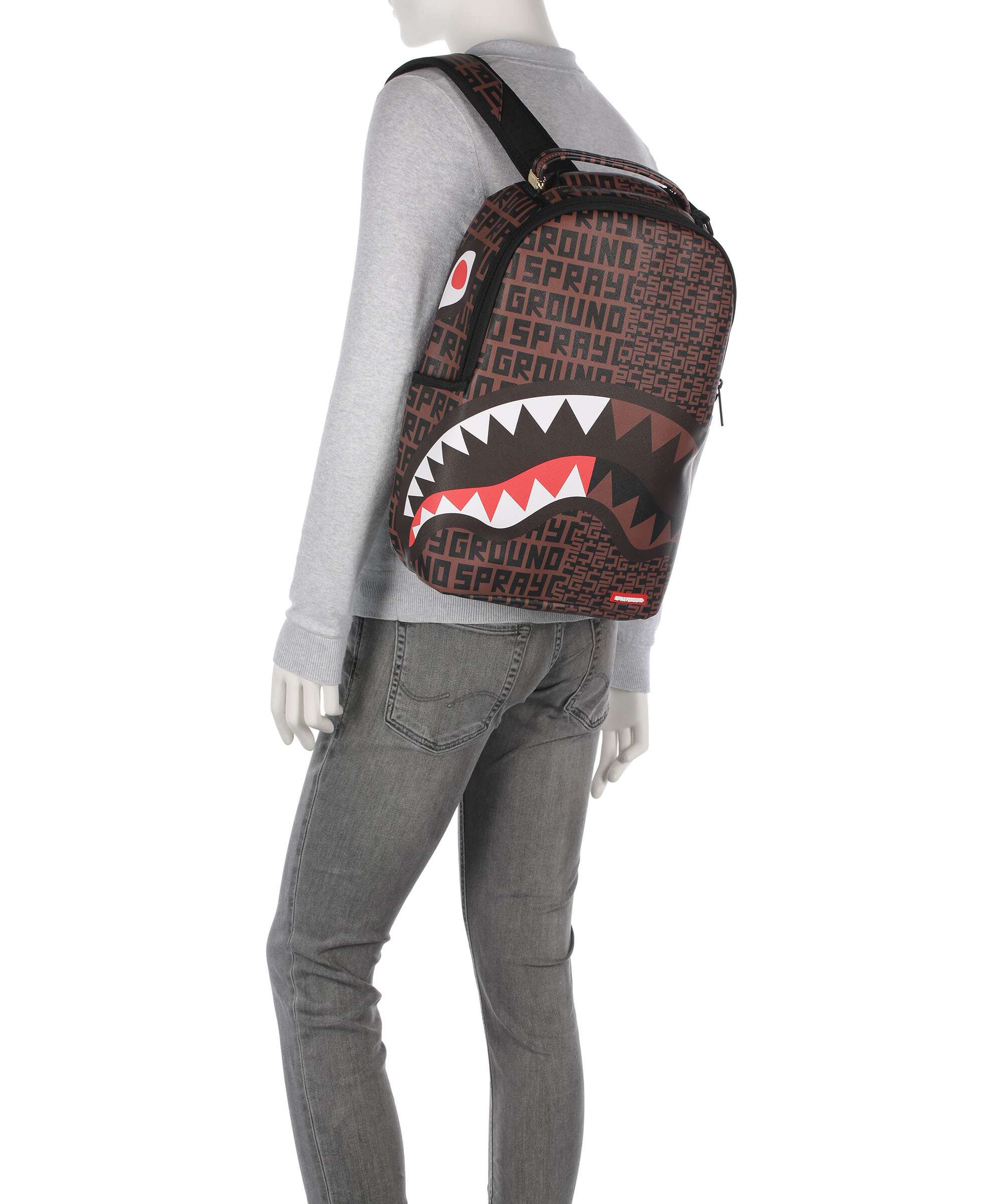 Sprayground Money Split Plecak brown - Image 3