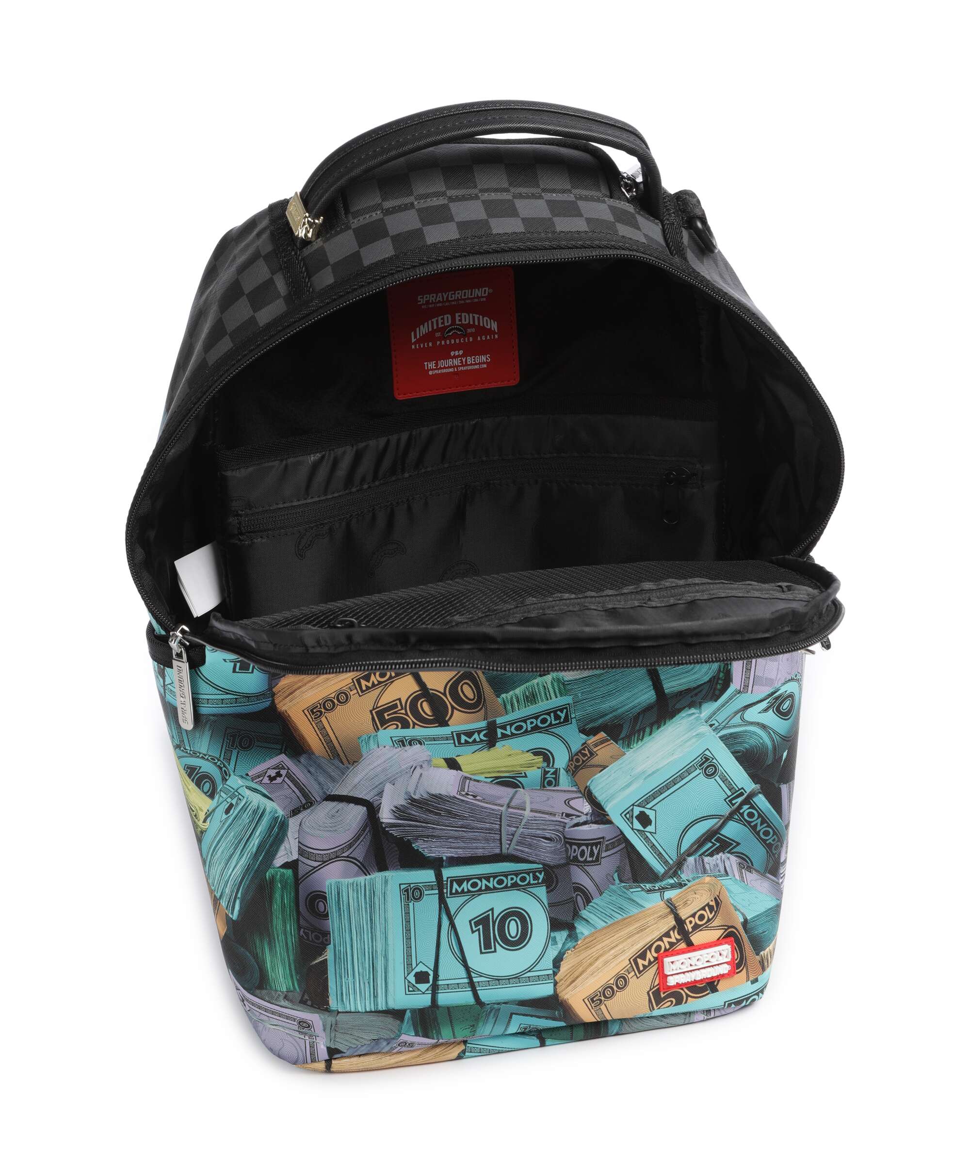 Sprayground Monopoly Money Stacks Plecak multicolour - Image 5