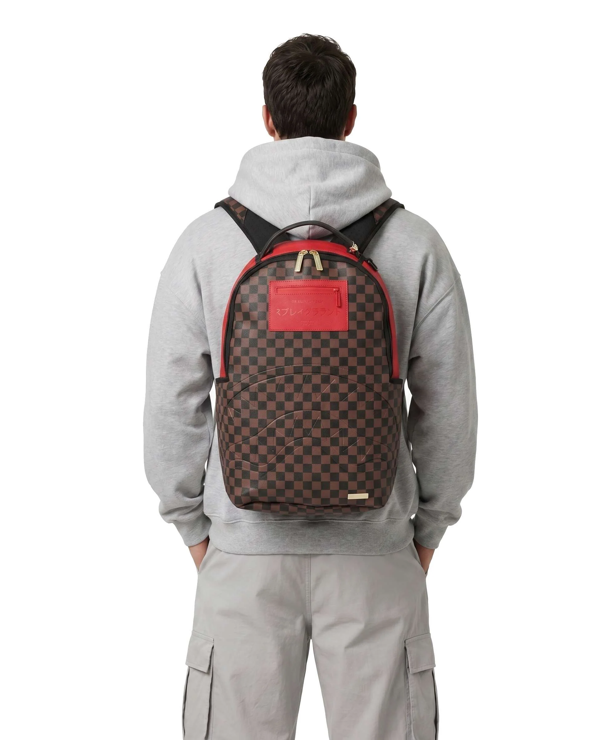Sprayground Red Redemption Plecak brown - Image 3