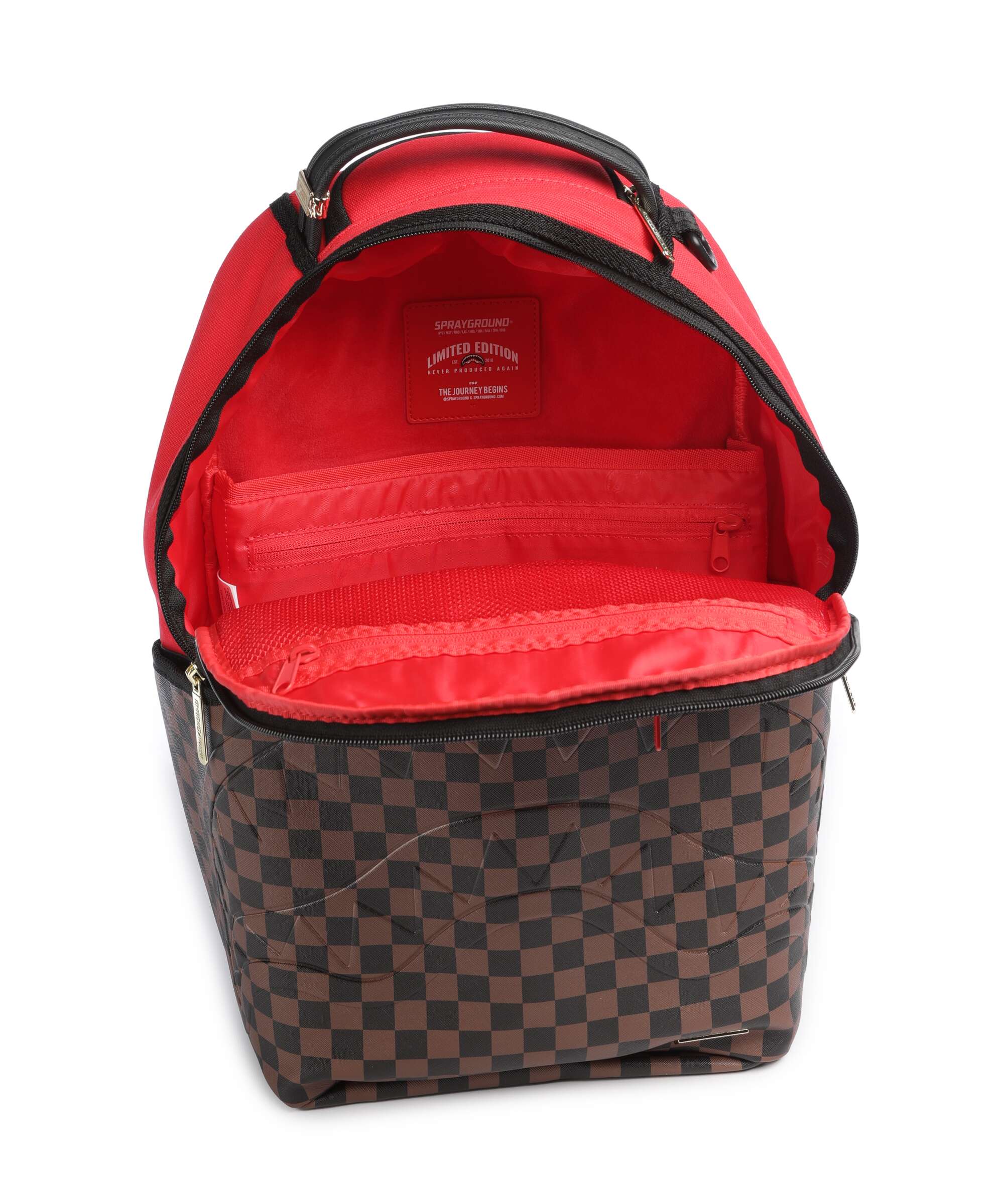 Sprayground Red Redemption Plecak brown - Image 5