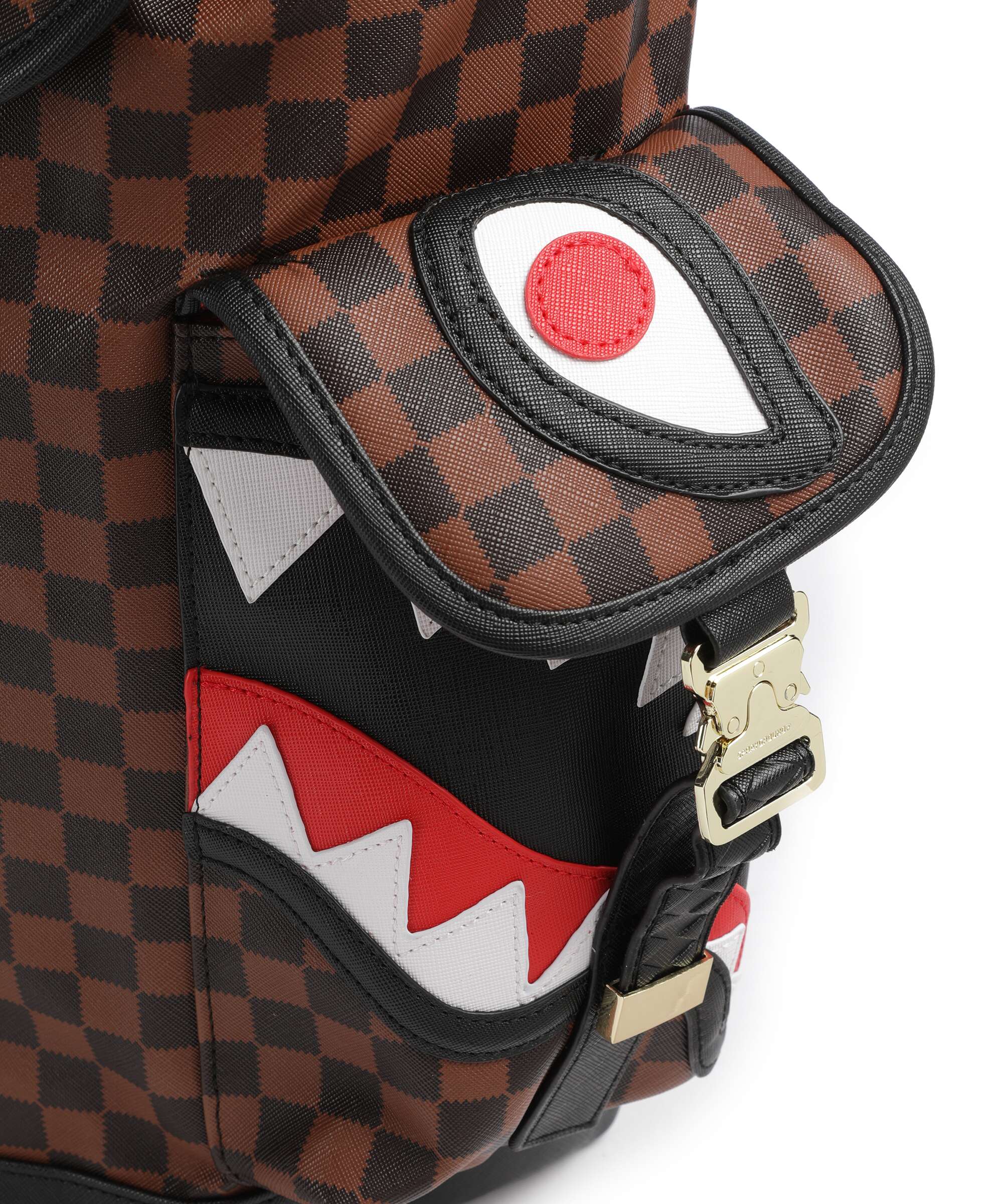 Sprayground Sawtooth Sharks in Paris Monte Carlo Plecak brown - Image 4