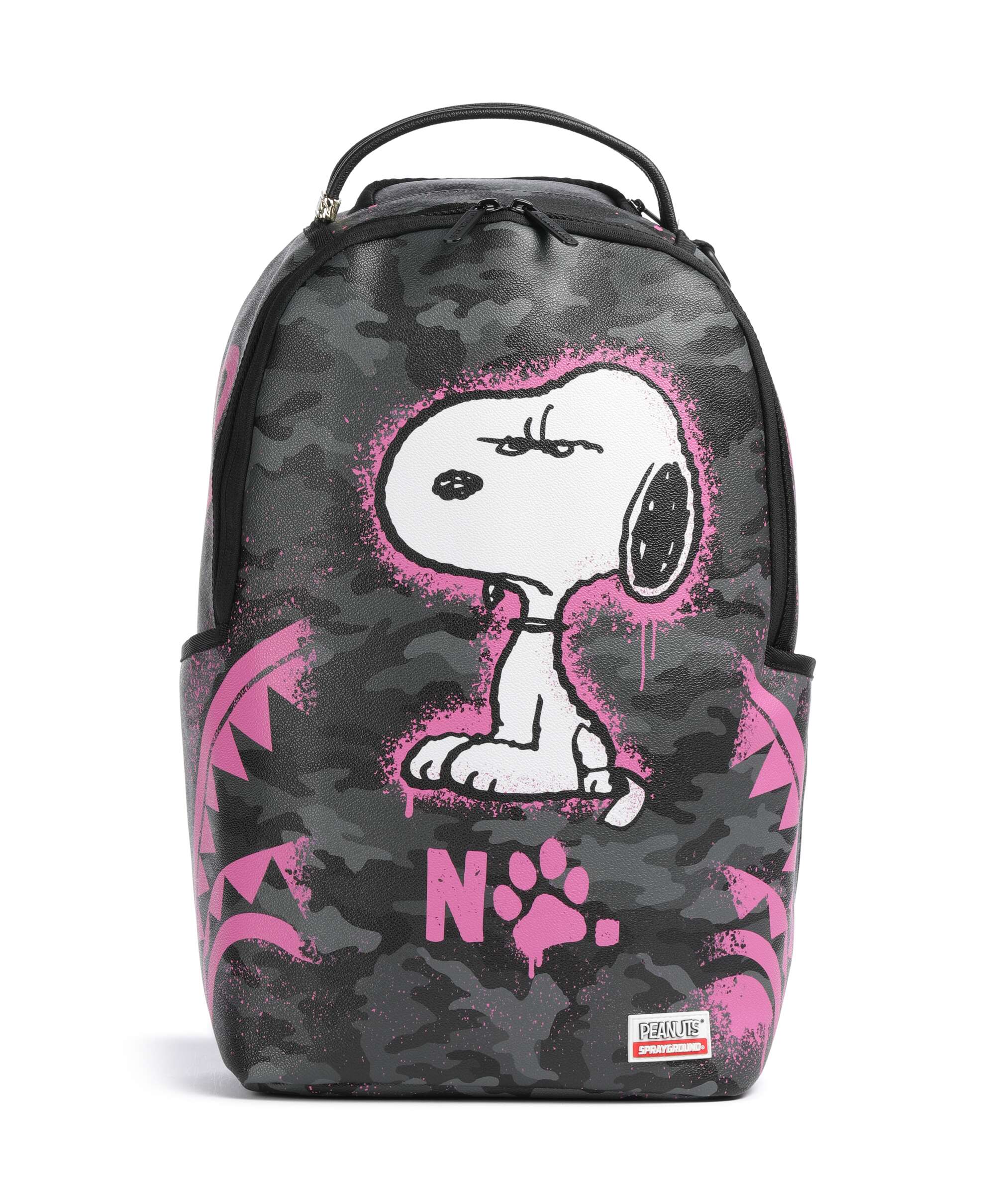 Sprayground Snoopy Pink Stencil Plecak multicolour
