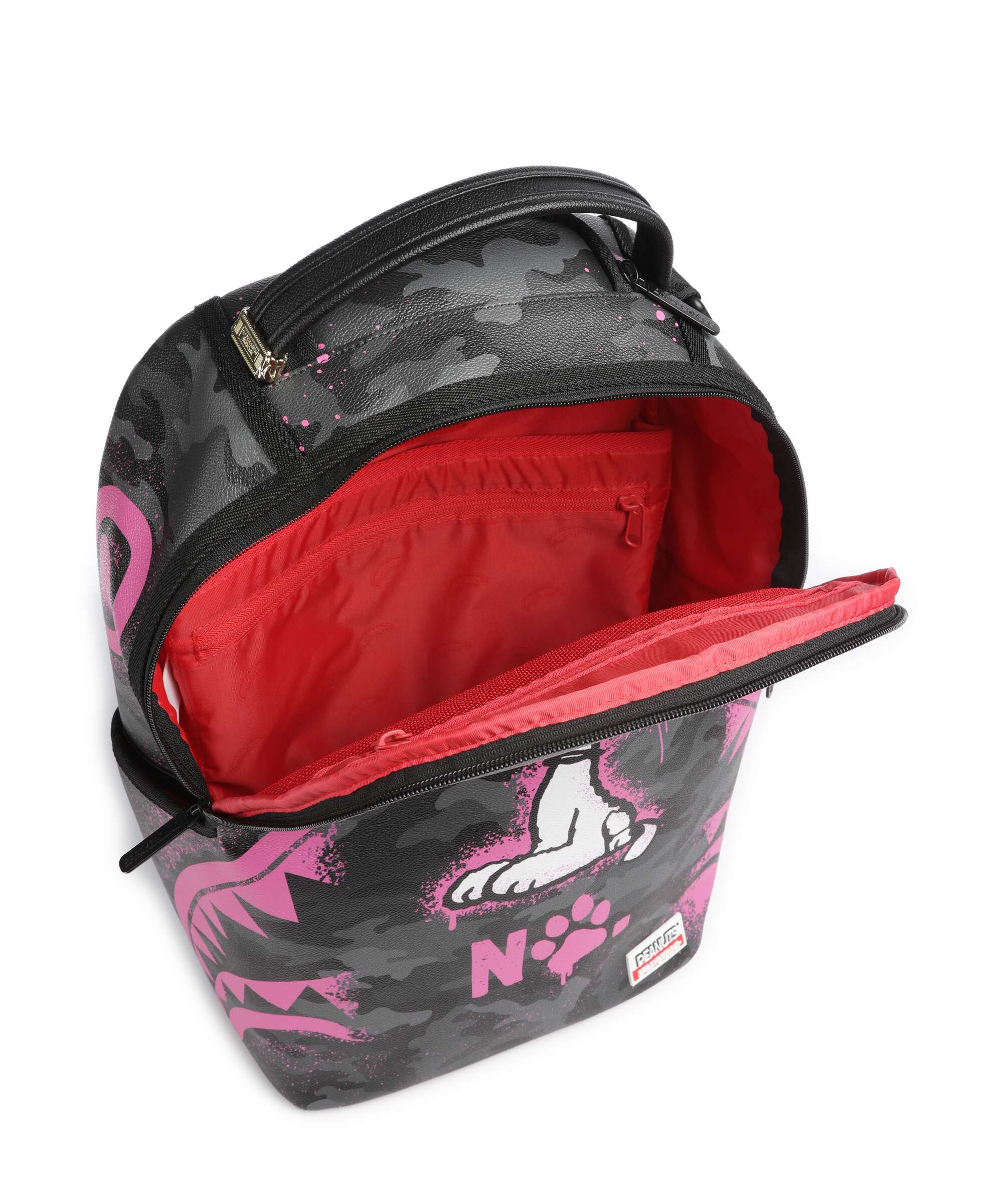 Sprayground Snoopy Pink Stencil Plecak multicolour - Image 6