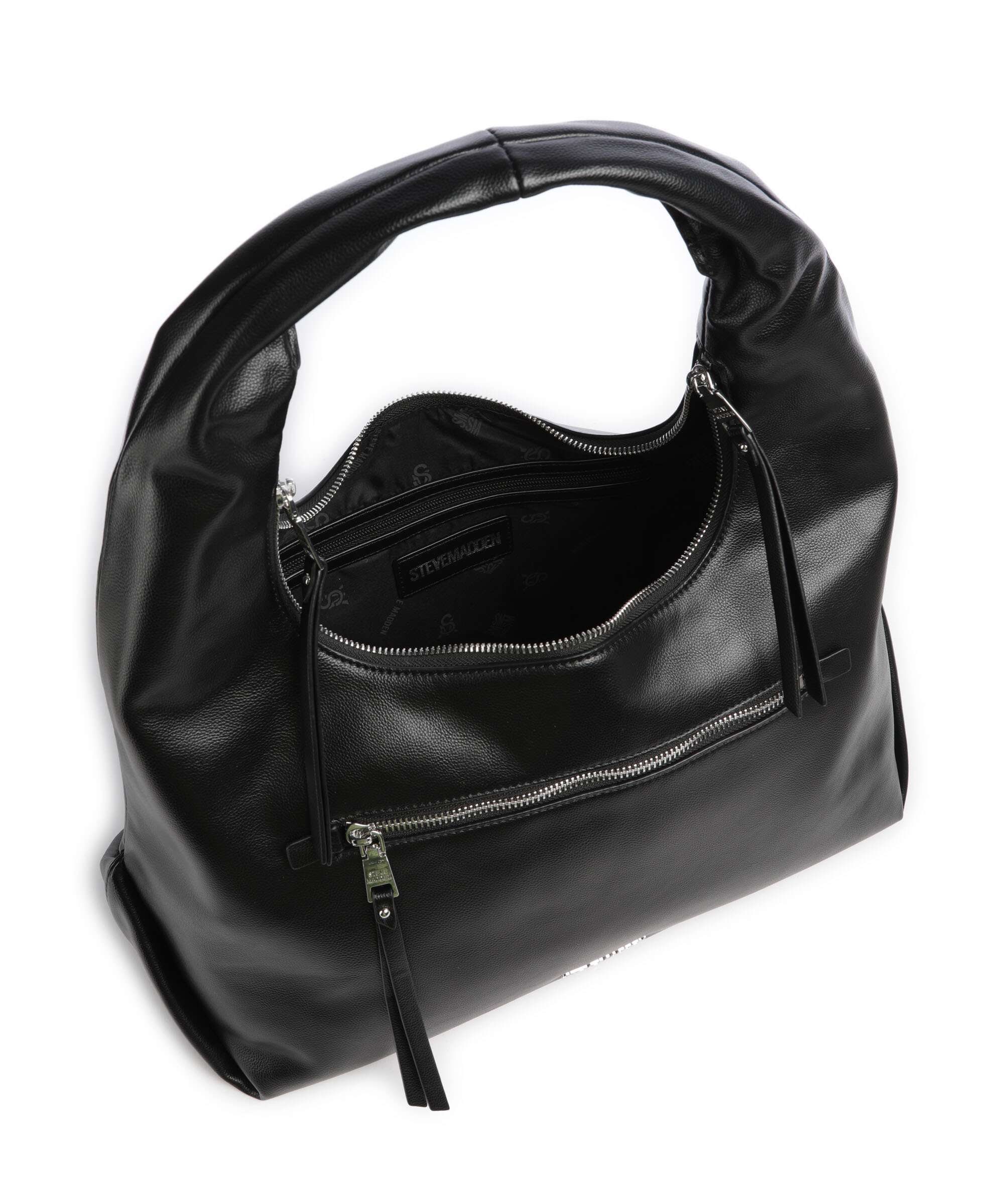 Steve Madden BIVA Torebka worek black/silver - Image 6