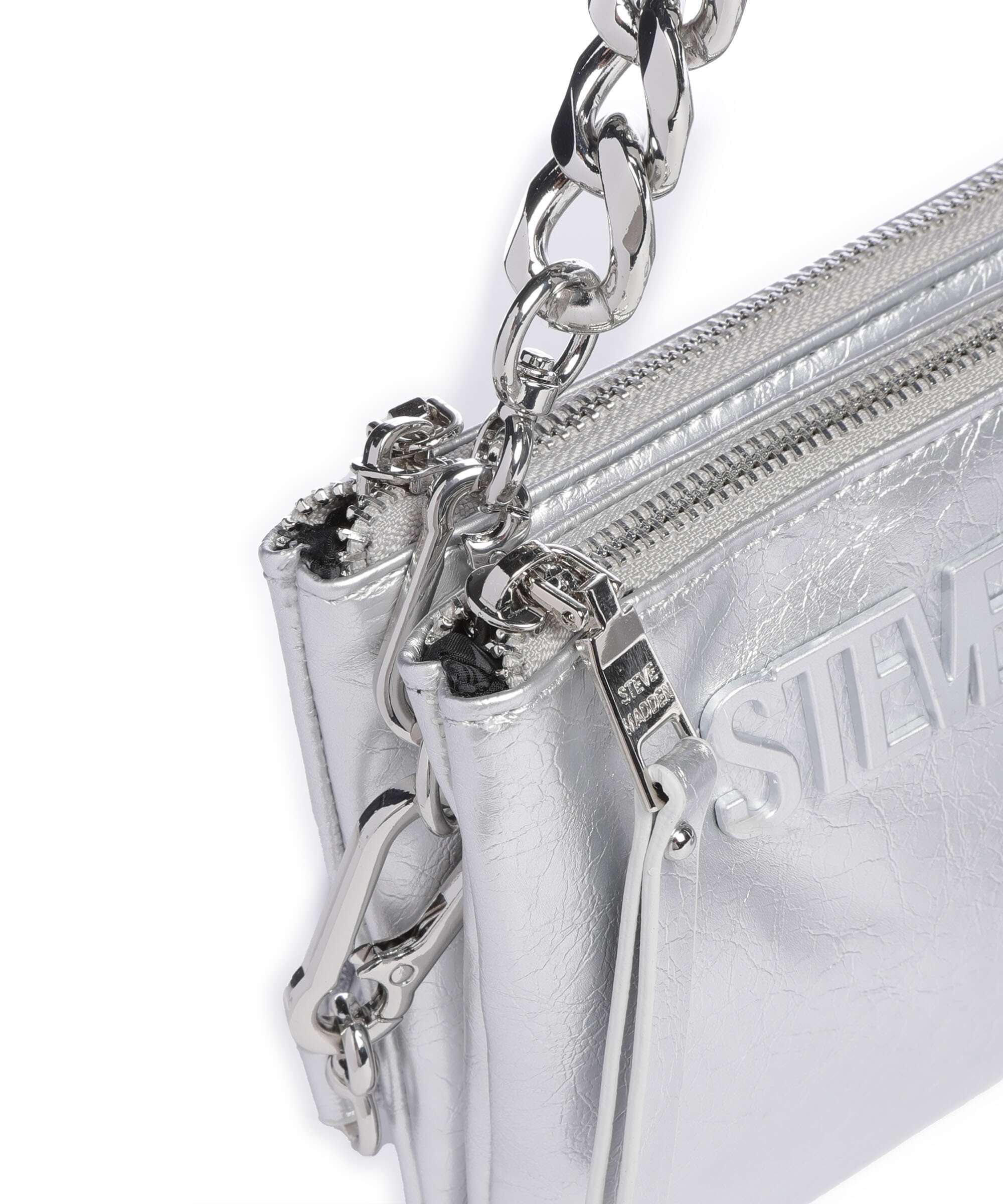 Steve Madden BNICCO Torba przez ramię silver - Image 4