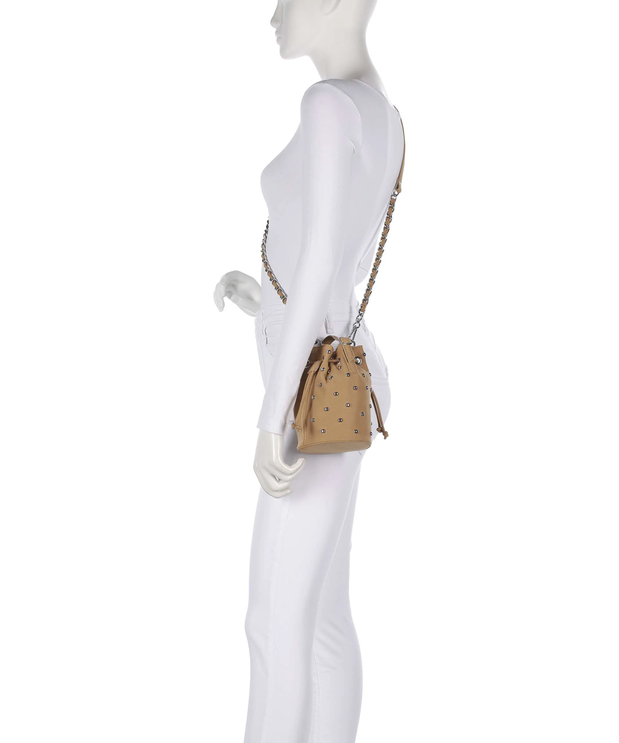 Steve Madden BSUNRAY Torebka worek tan/silver - Image 3