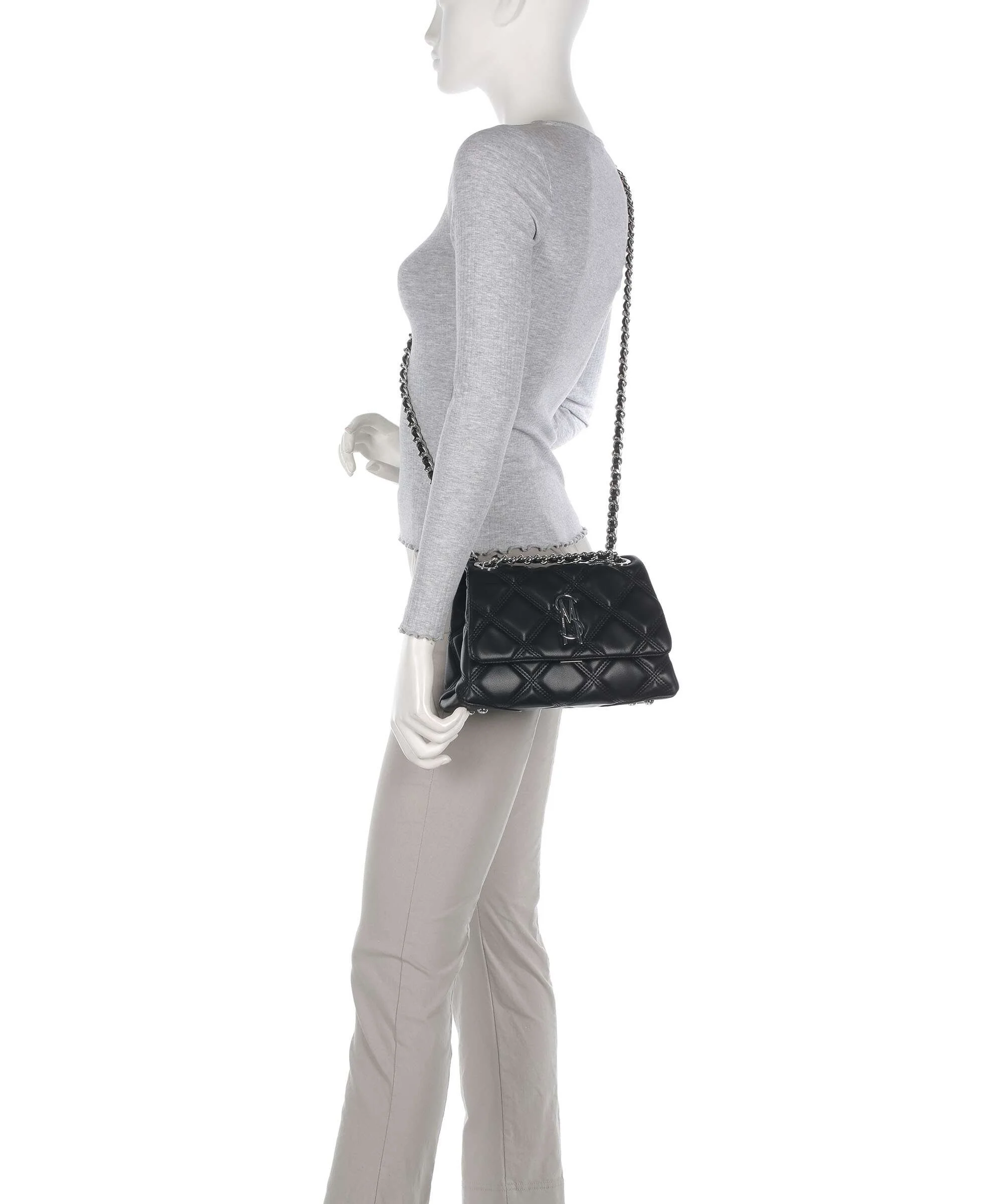 Steve Madden BVOLTURI Torba na ramię black/silver - Image 4