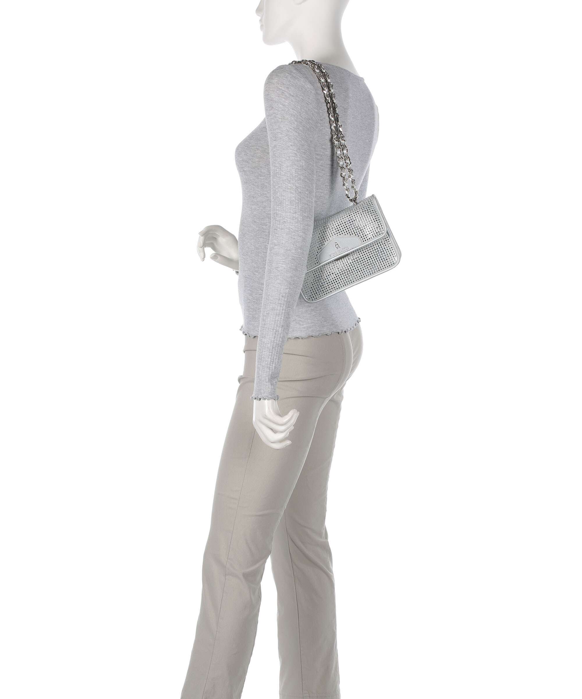 Steve Madden BZENO Torba na ramię silver - Image 4
