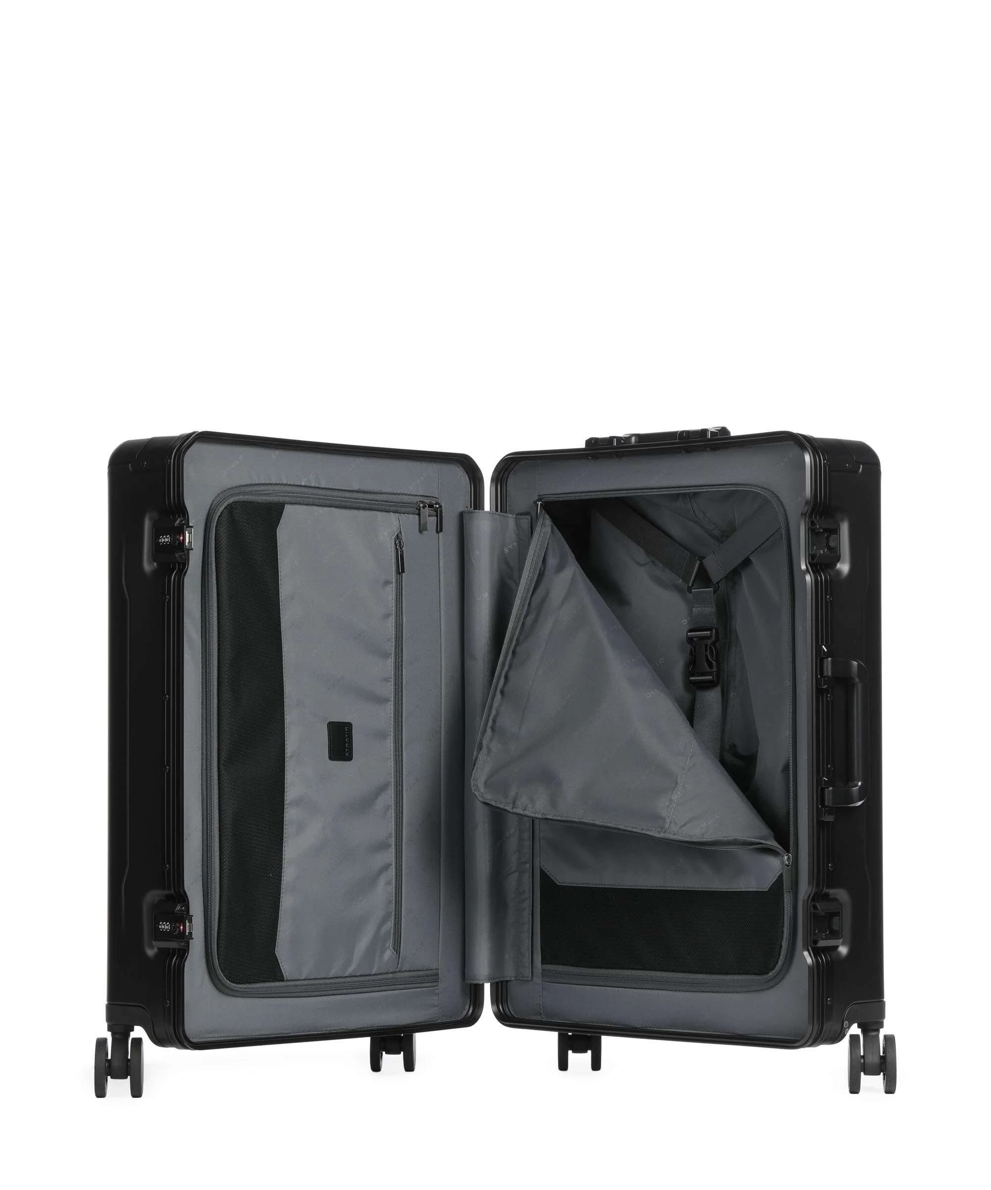 Stratic Phoenix Alu Walizka na 4 kołach black - Image 5