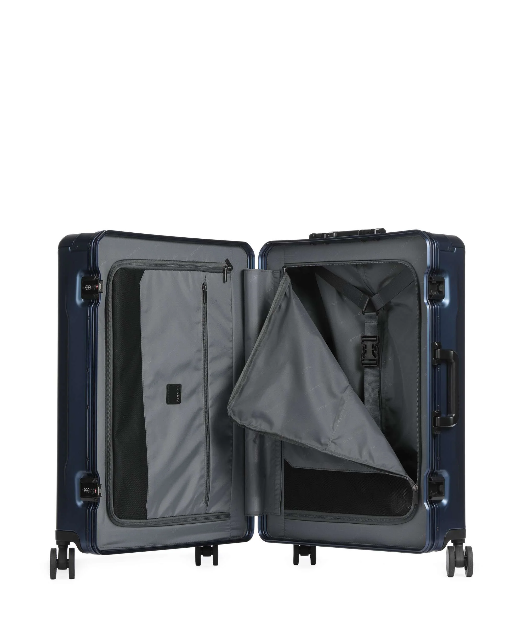 Stratic Phoenix Alu Walizka na 4 kołach blue - Image 5