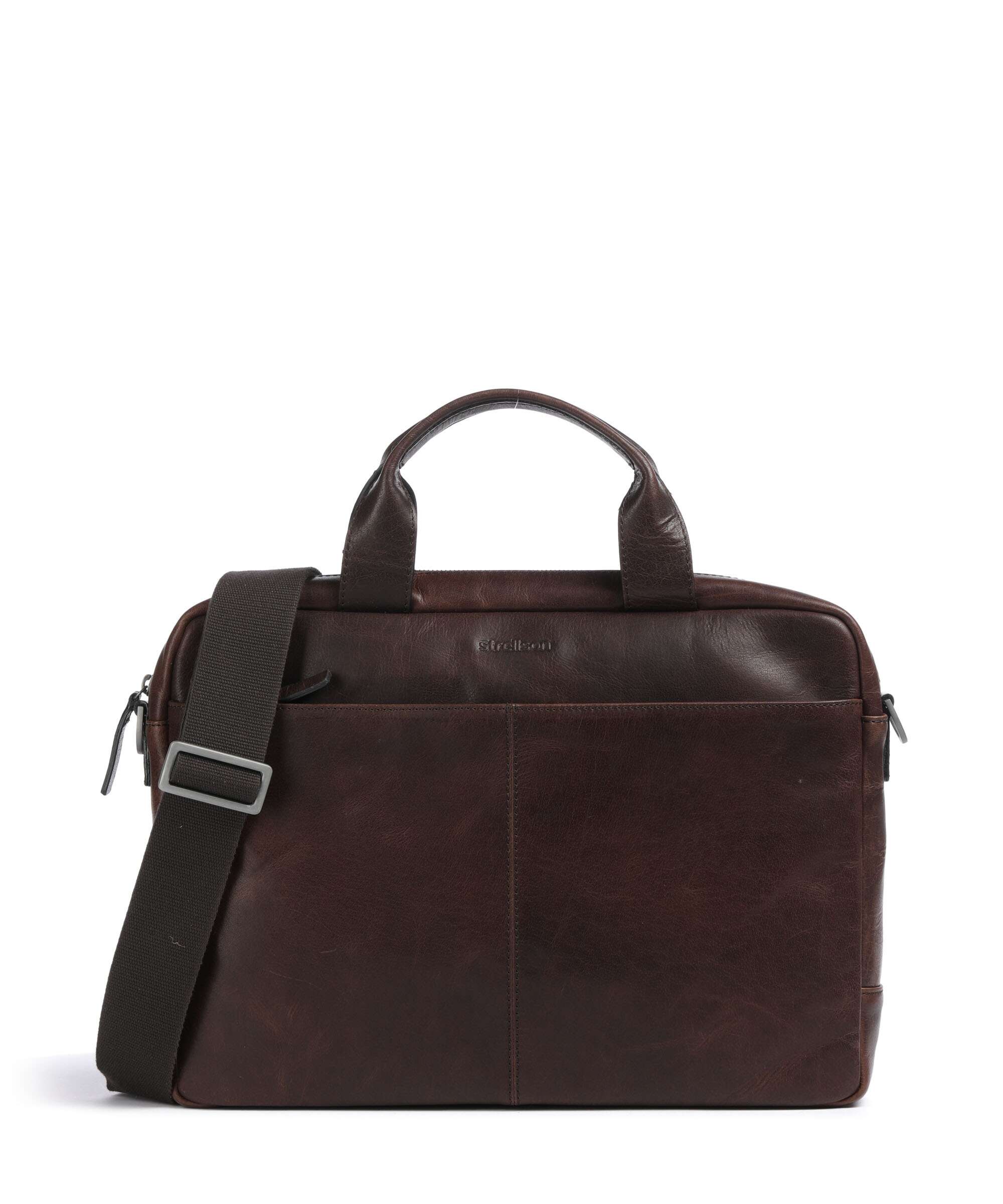 Strellson Abbey Aktówka dark brown