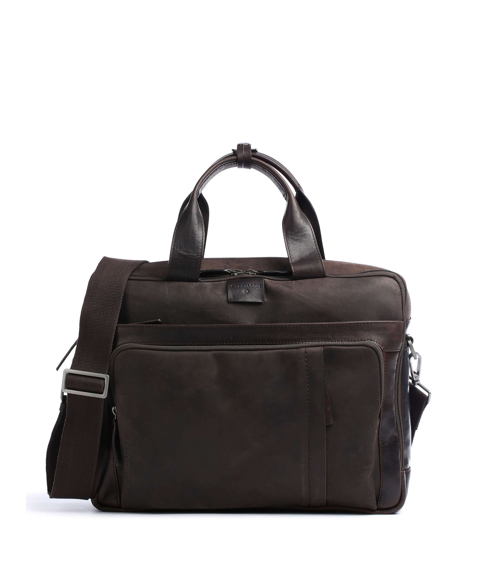 Strellson Brick Lane Aktówka dark brown