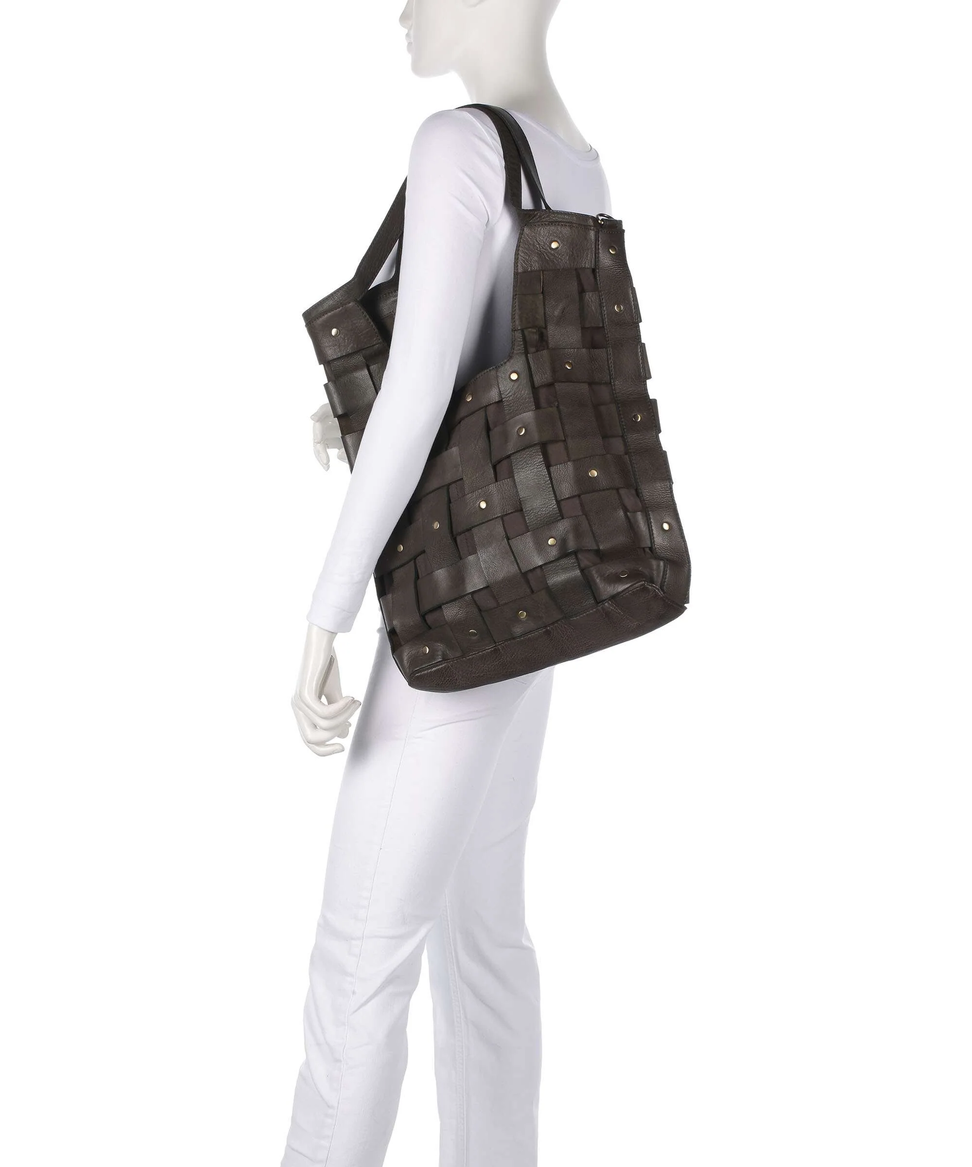 Taschendieb Wien Griesgasse 4 Torba na zakupy green moos - Image 3