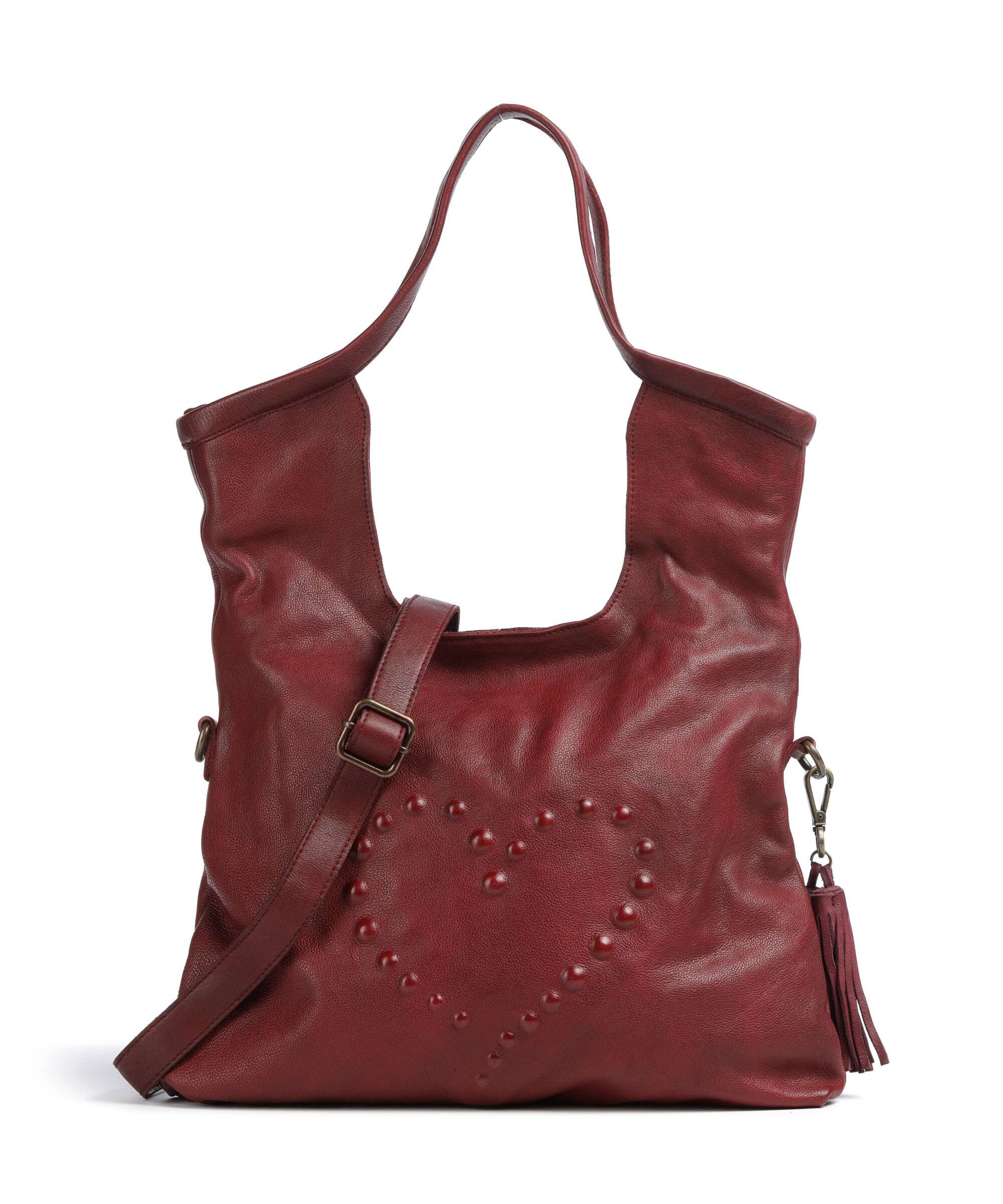 Taschendieb Wien Herzoggasse 3 Torba na ramię red burgundy