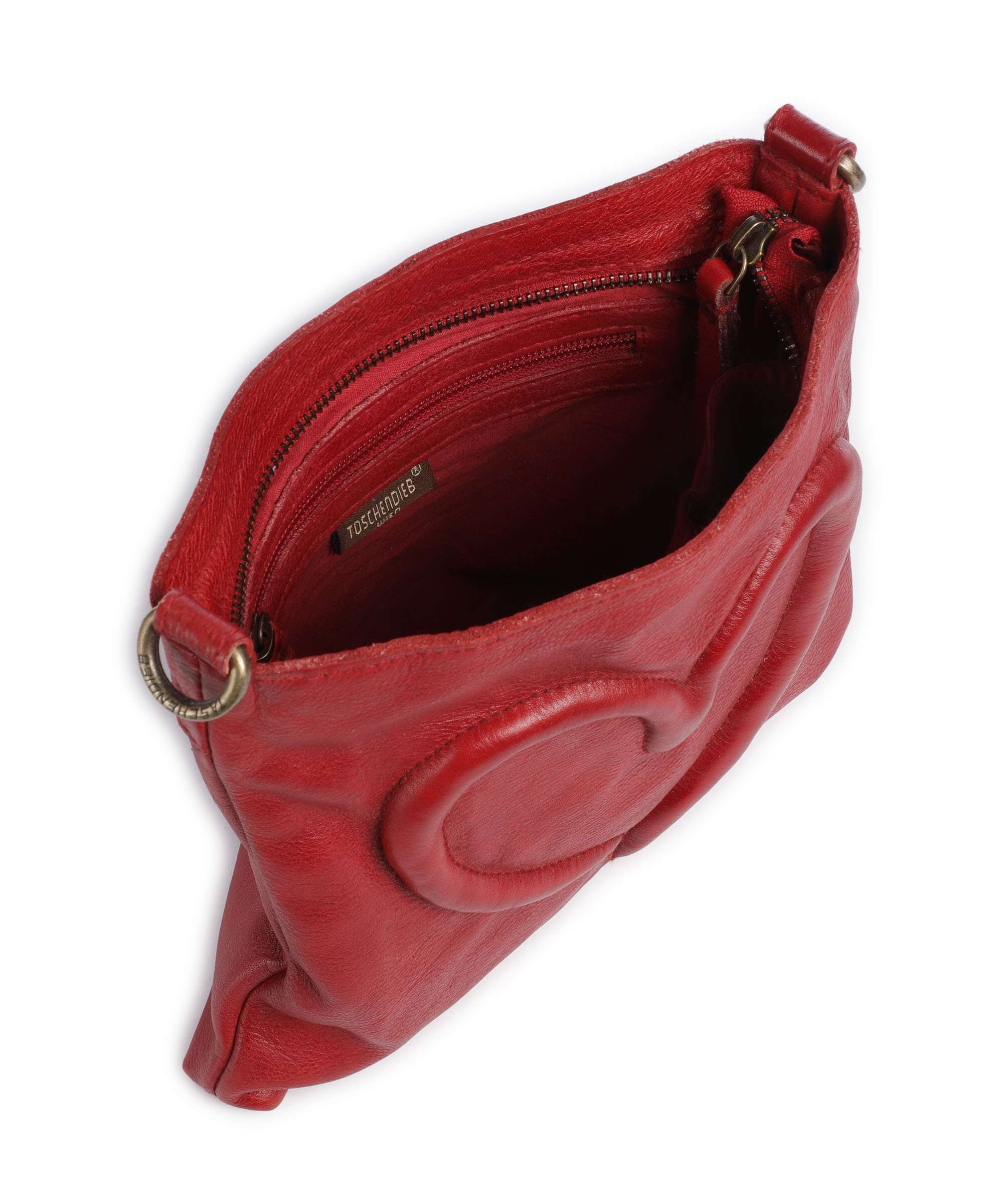 Taschendieb Wien Herzweg 4 Torba przez ramię red solid - Image 6