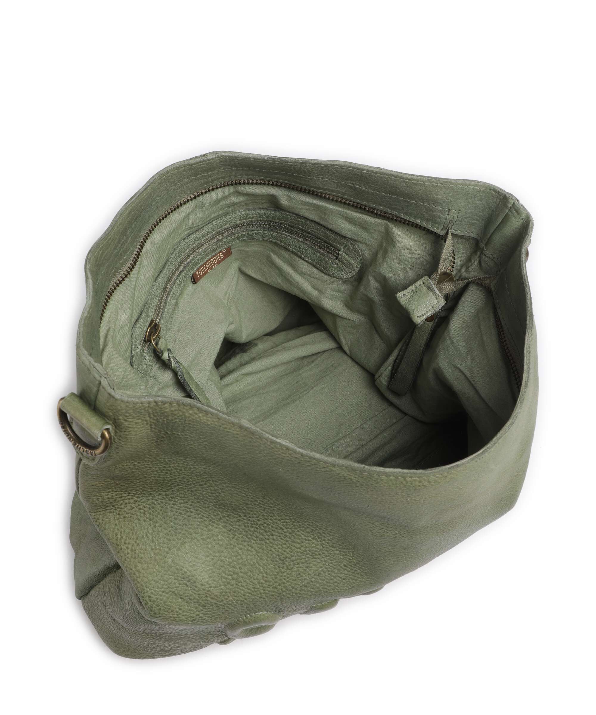 Taschendieb Wien Paoliweg 2 Torebka worek green leaf - Image 6