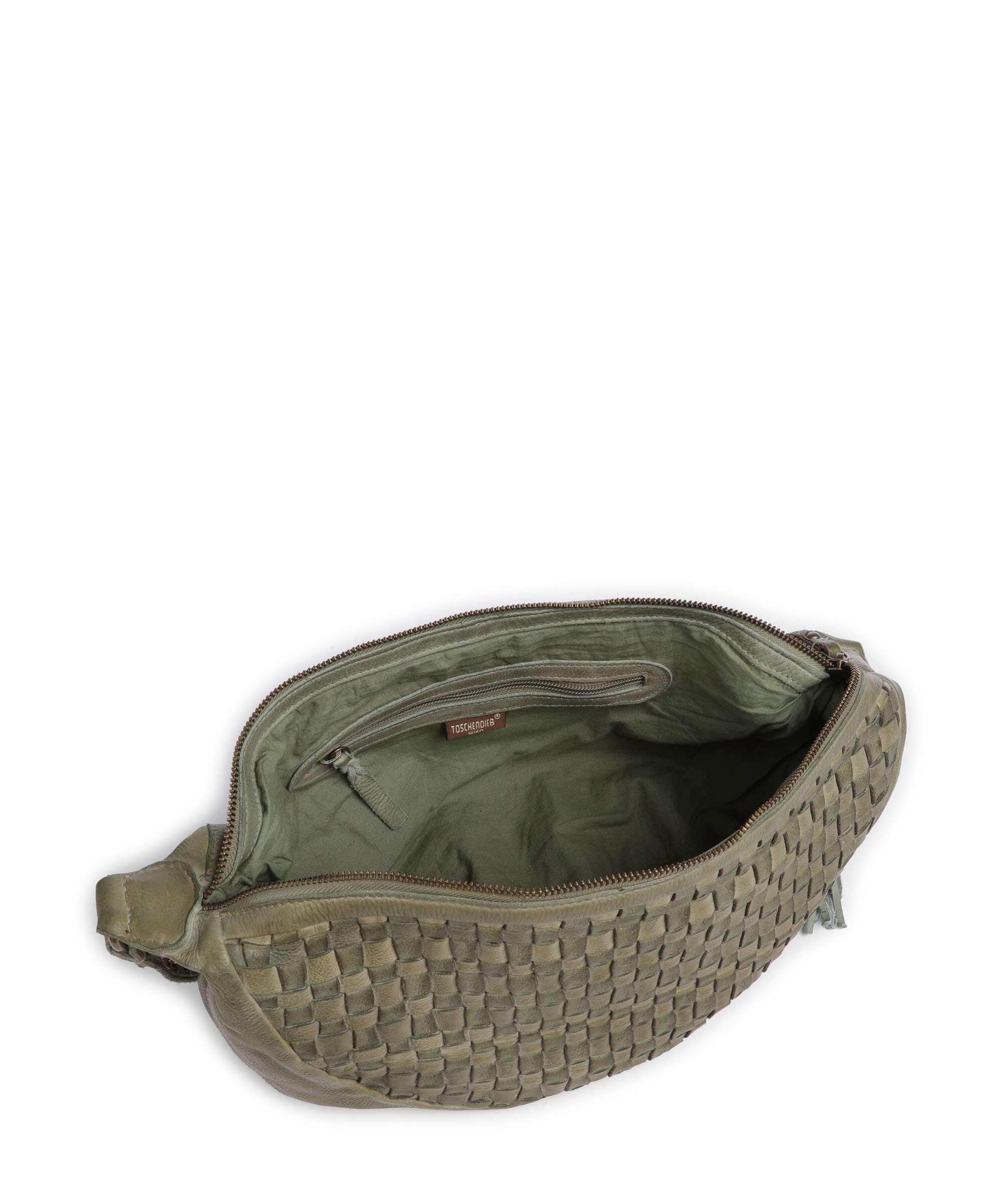 Taschendieb Wien Venusweg 8 Torebka worek green leaf - Image 6