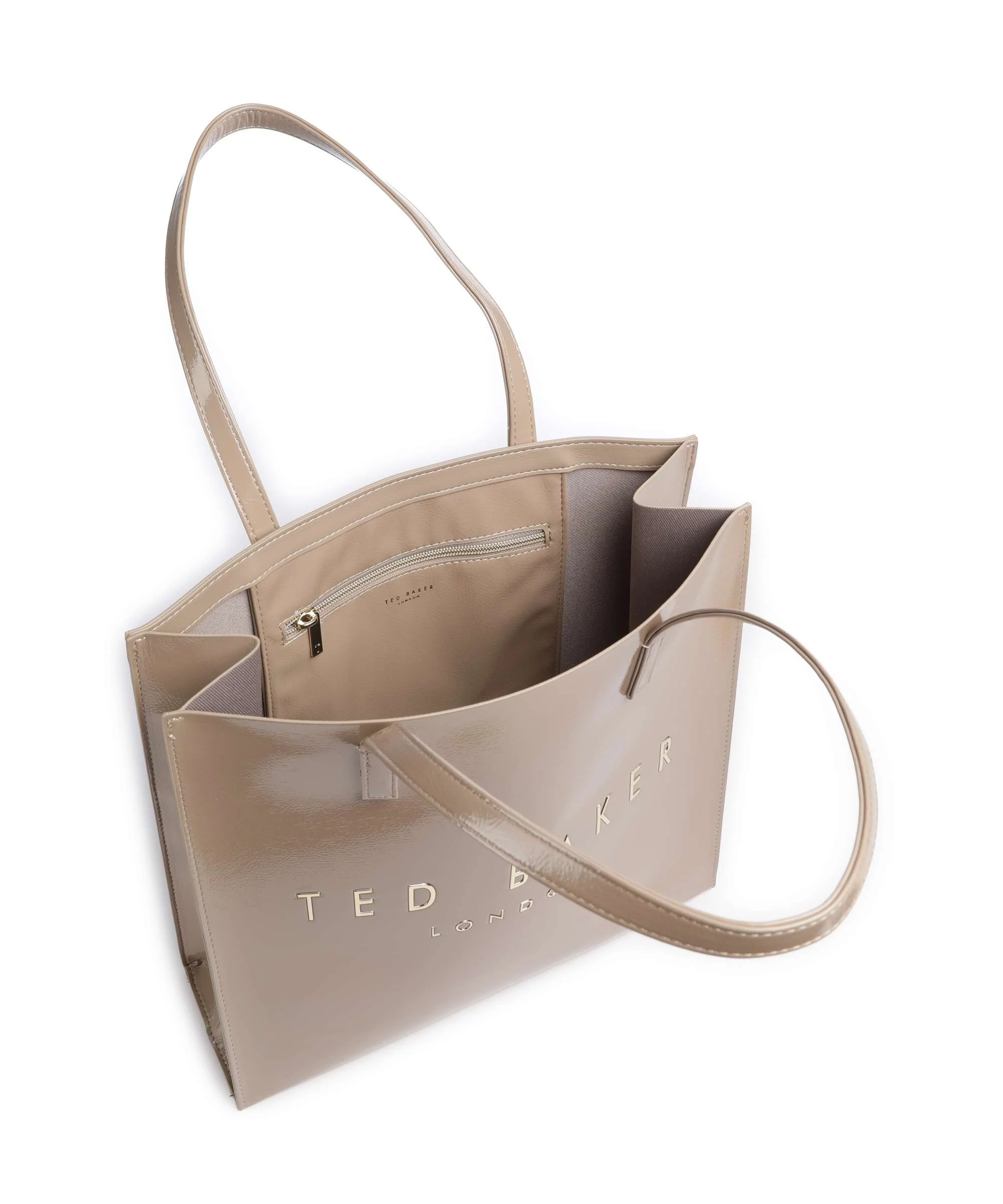 Ted Baker Crinkon Torba na zakupy stone - Image 5