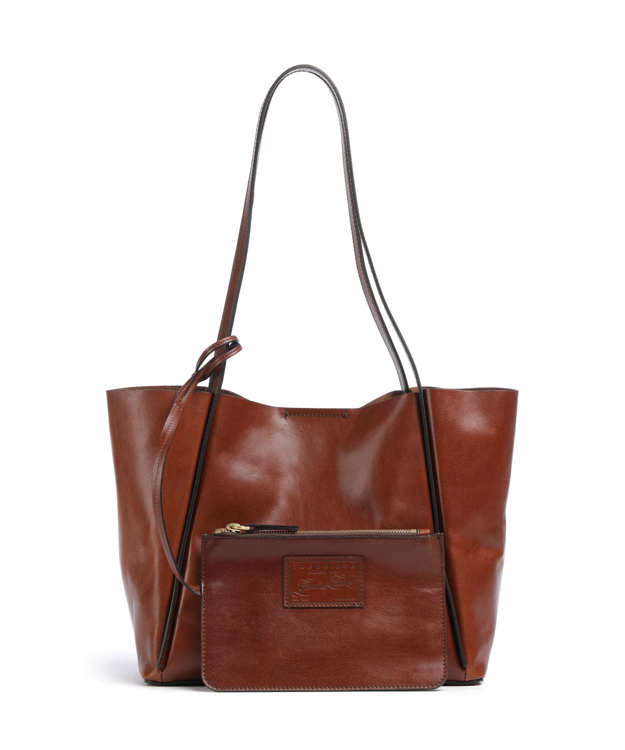 The Bridge Icons Torba na zakupy marrone - Image 4