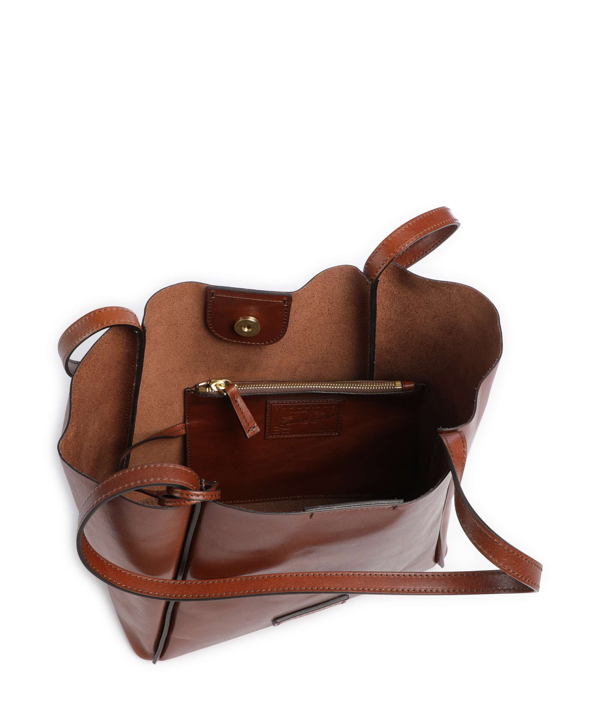 The Bridge Icons Torba na zakupy marrone - Image 6