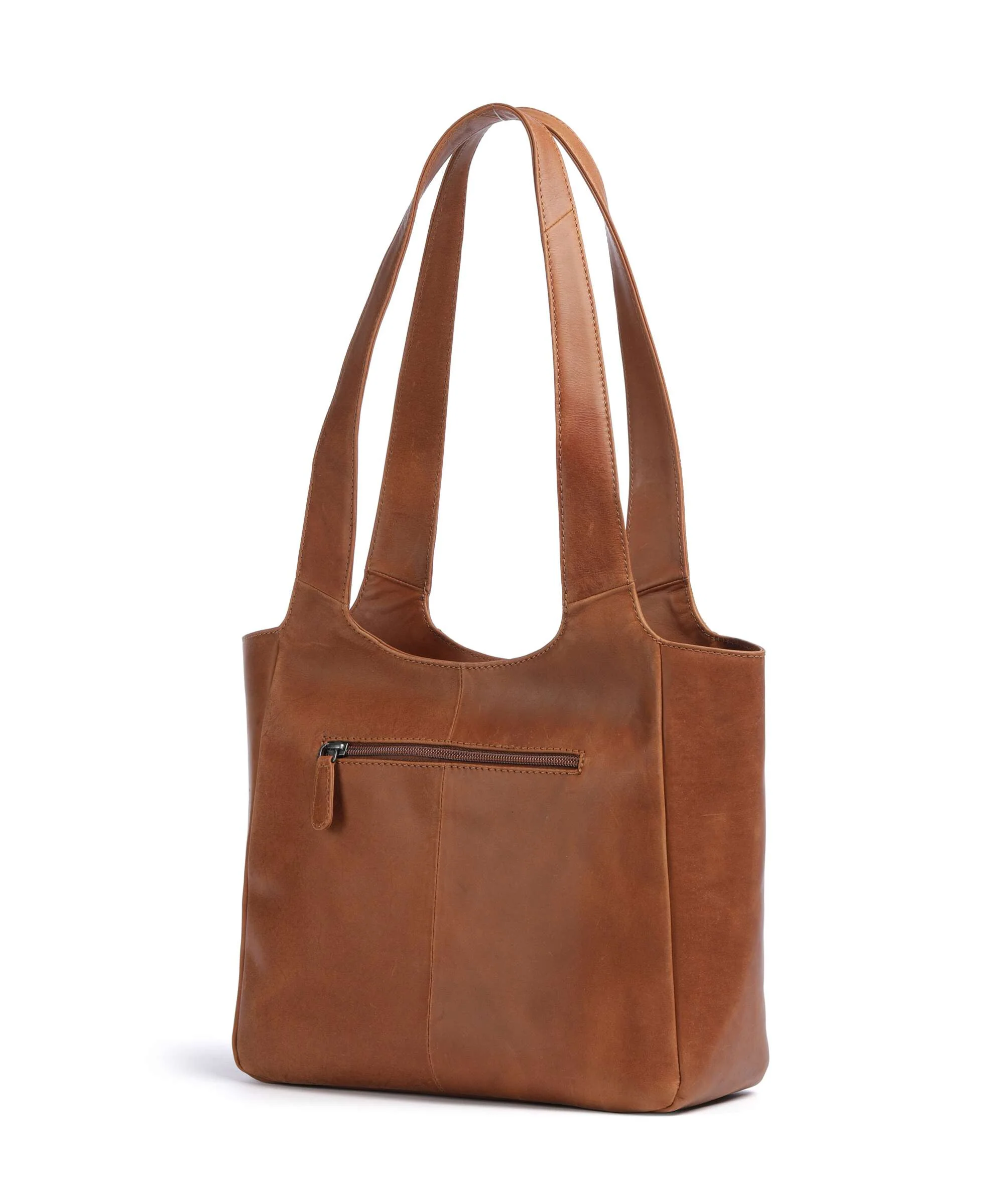 The Chesterfield Brand Cow Wax Pull Up Tofino Torba na zakupy cognac - Image 2