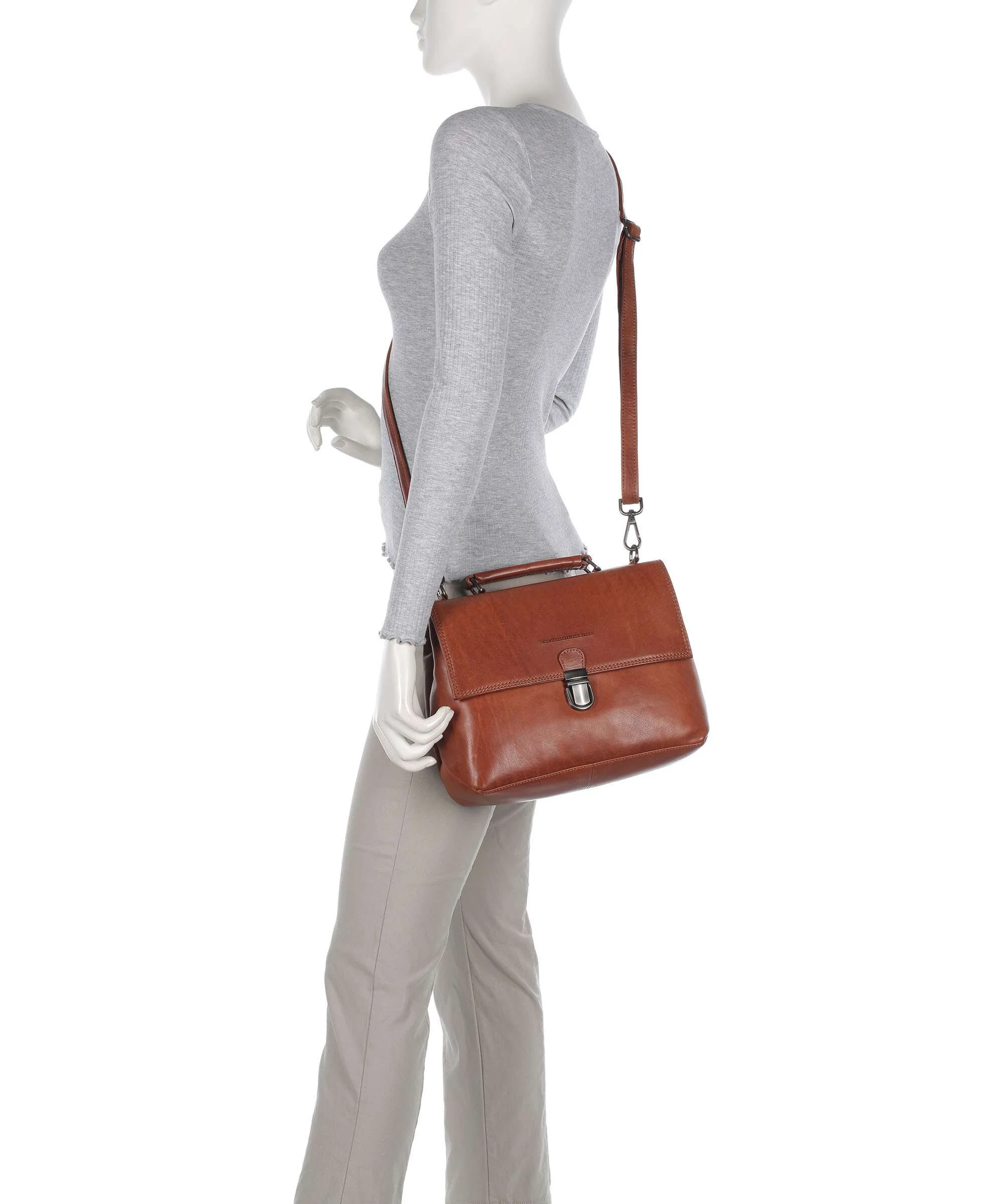 The Chesterfield Brand Novum Renata Torba przez ramię cognac - Image 3
