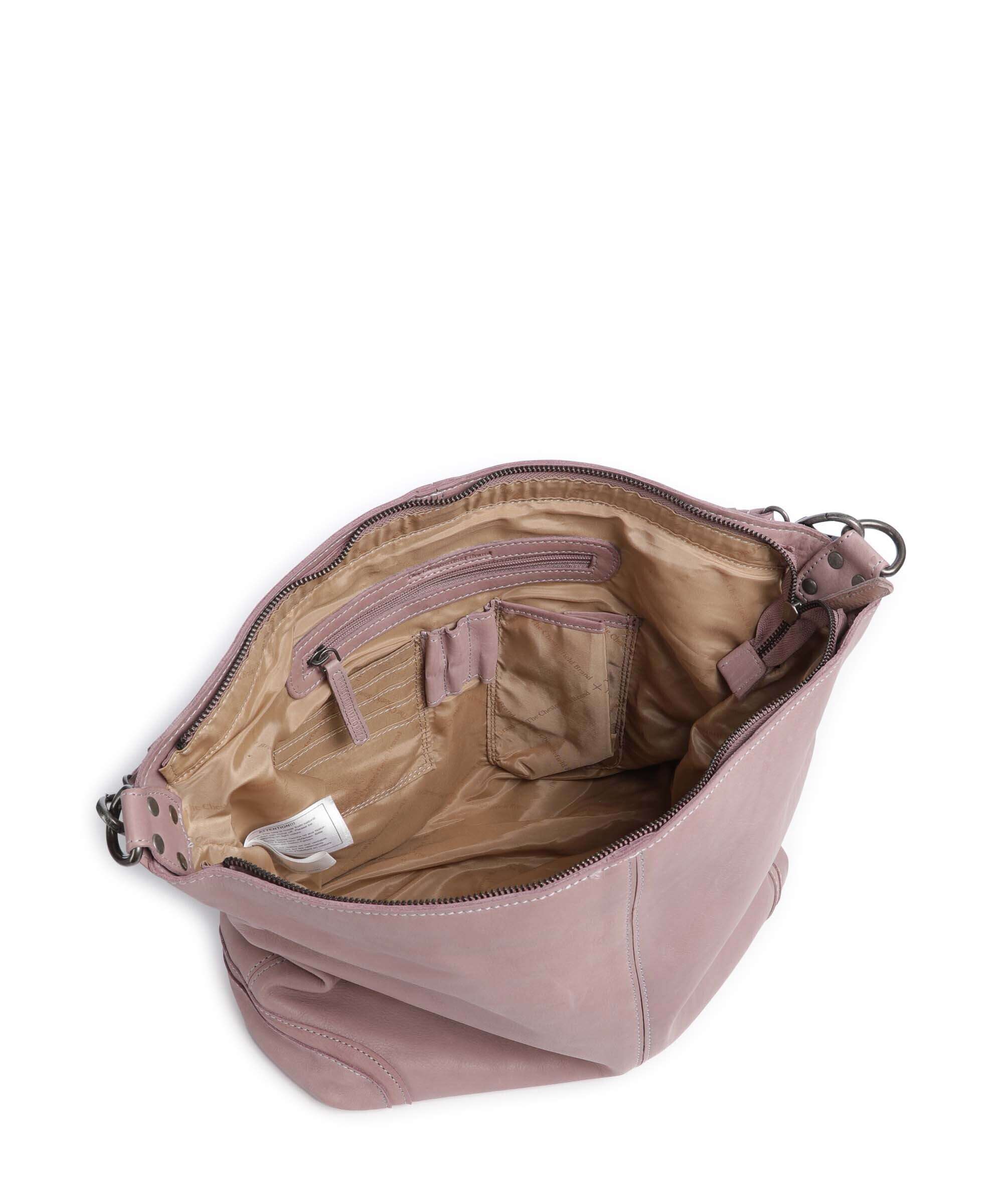 The Chesterfield Brand Washed Waxed Cow Bolivia Torebka worek lavender lila - Image 6