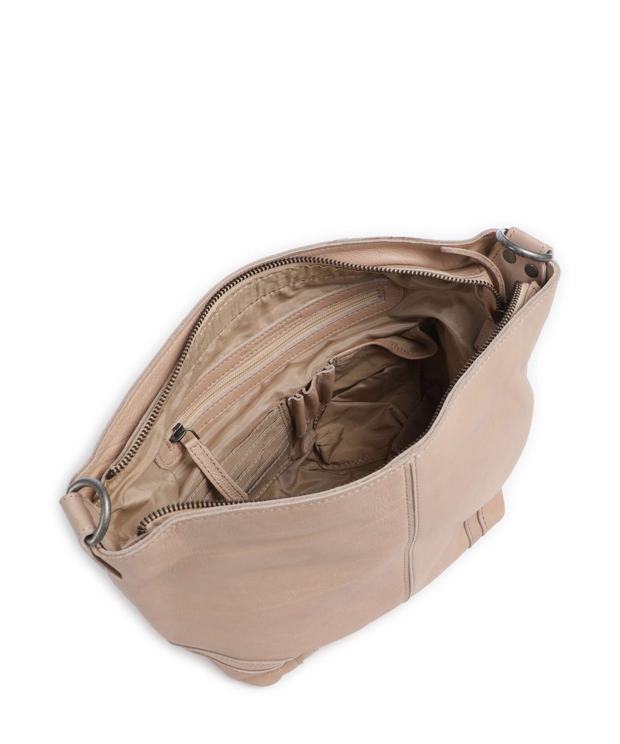 The Chesterfield Brand Washed Waxed Cow Lucy Torba na ramię beige - Image 5