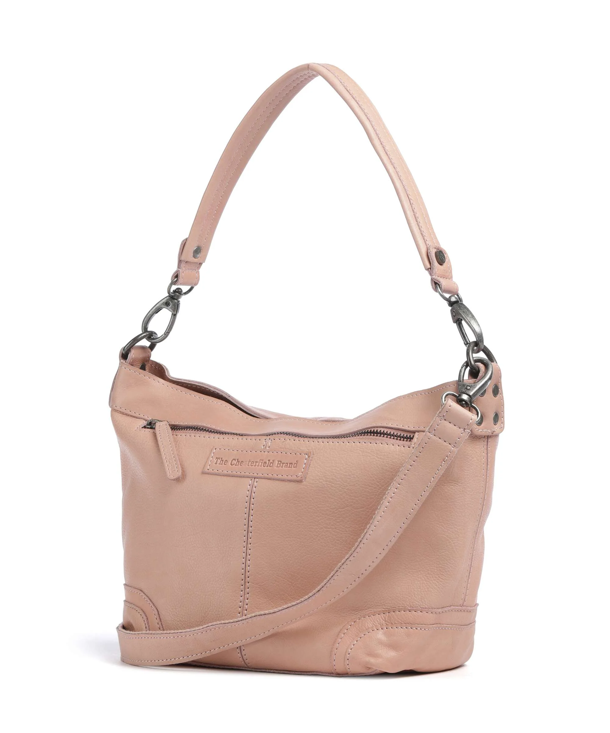 The Chesterfield Brand Washed Waxed Cow Lucy Torba na ramię vintage rose - Image 2