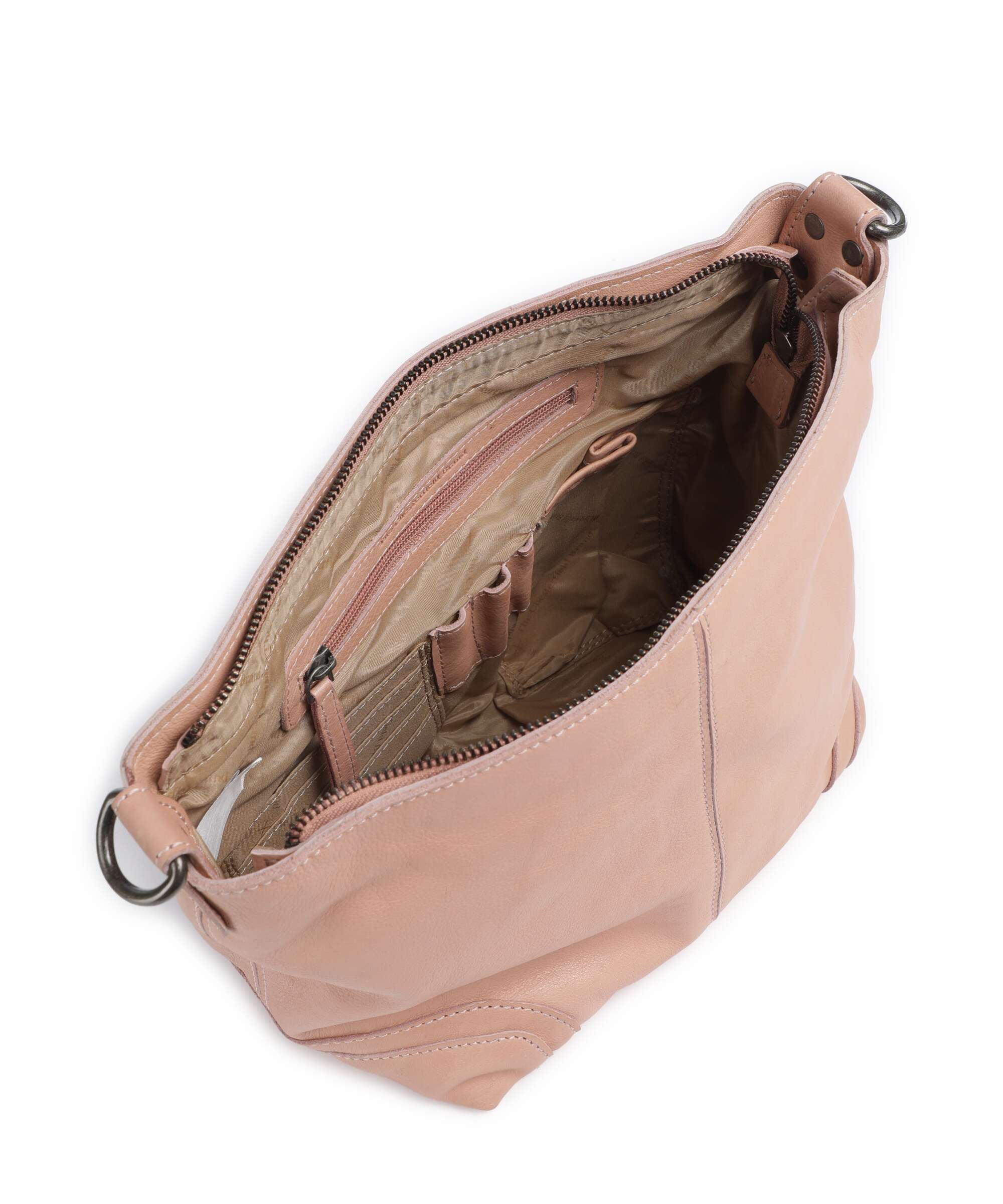 The Chesterfield Brand Washed Waxed Cow Lucy Torba na ramię vintage rose - Image 5
