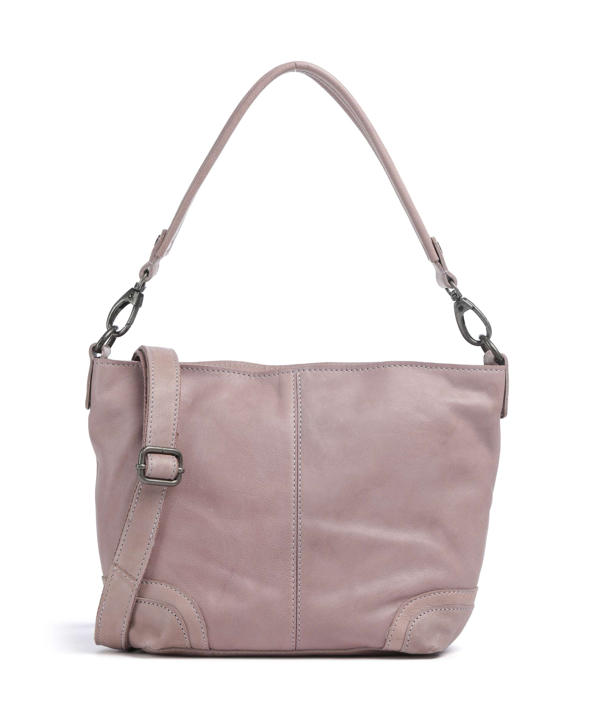 The Chesterfield Brand Washed Waxed Cow Lucy Torba na ramię lavender lilac