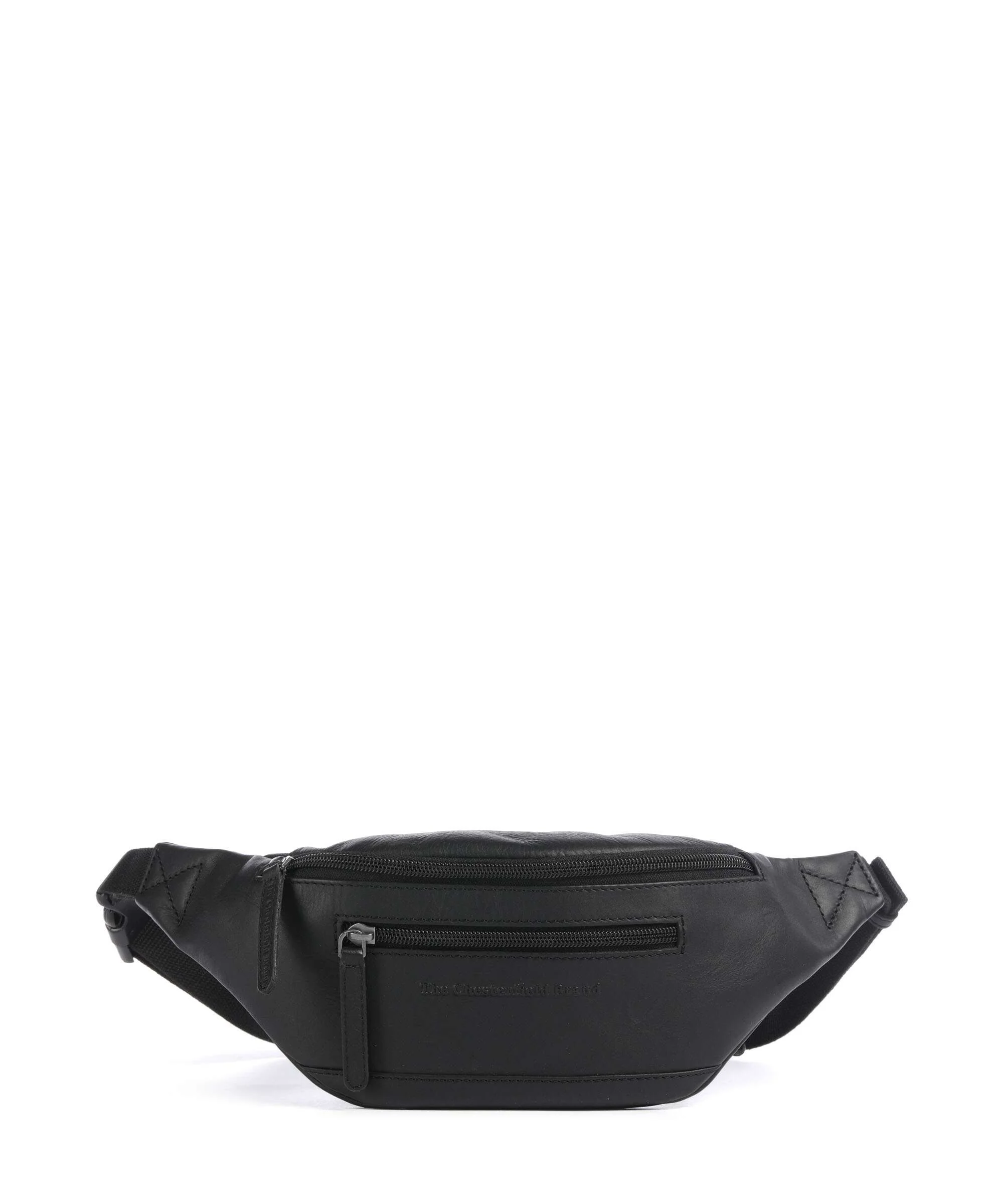 The Chesterfield Brand Wax Pull Up Cow Brana Saszetka nerka black