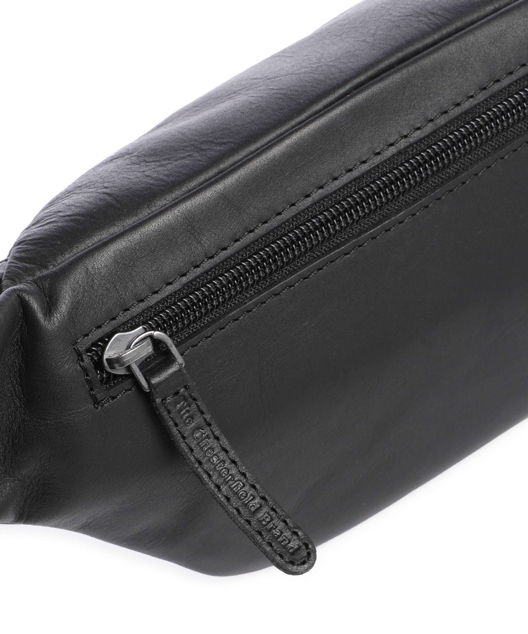 The Chesterfield Brand Wax Pull Up Cow Brana Saszetka nerka black - Image 5
