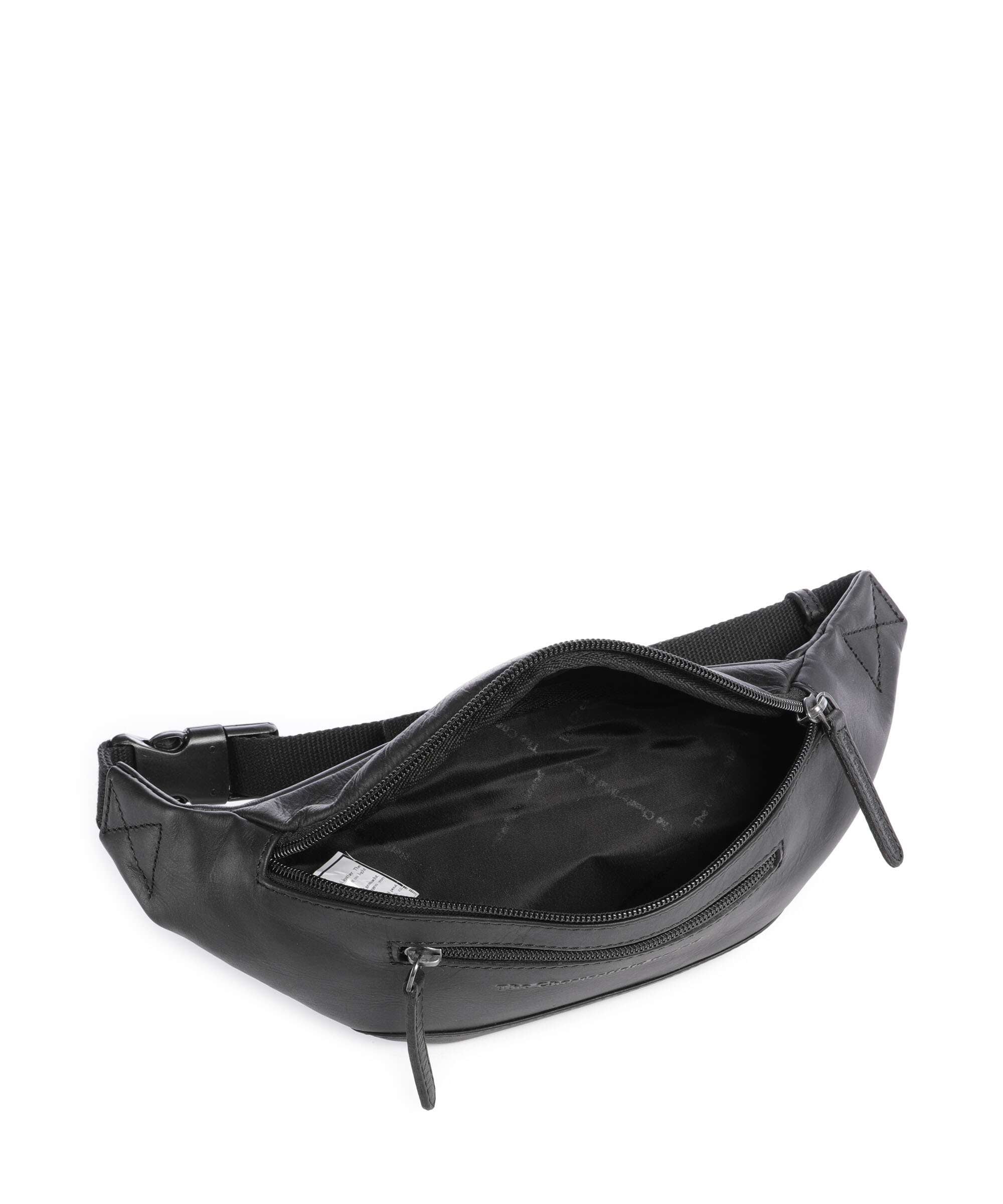 The Chesterfield Brand Wax Pull Up Cow Brana Saszetka nerka black - Image 6