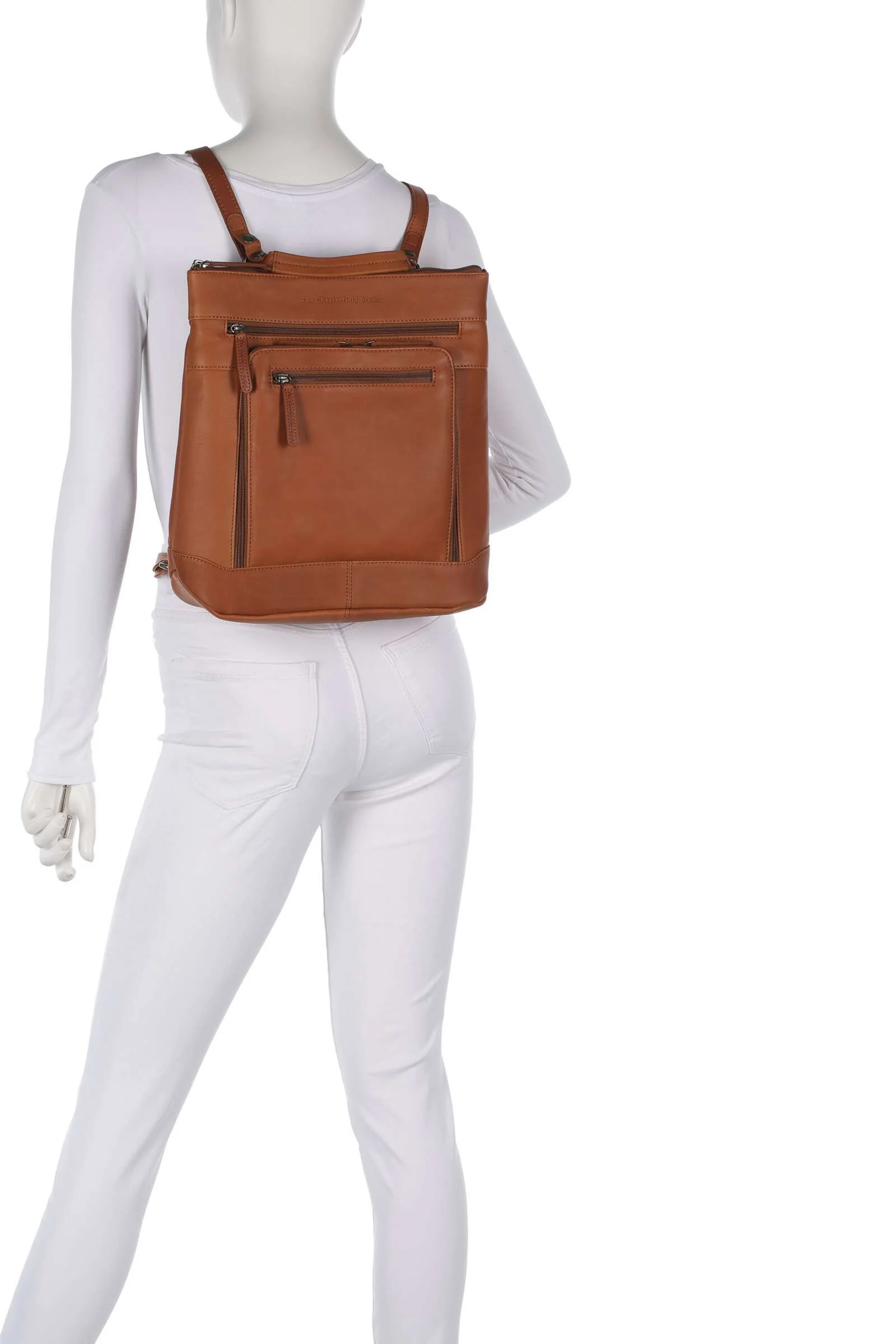 The Chesterfield Brand Wax Pull Up Cow Caldero Plecak cognac - Image 3