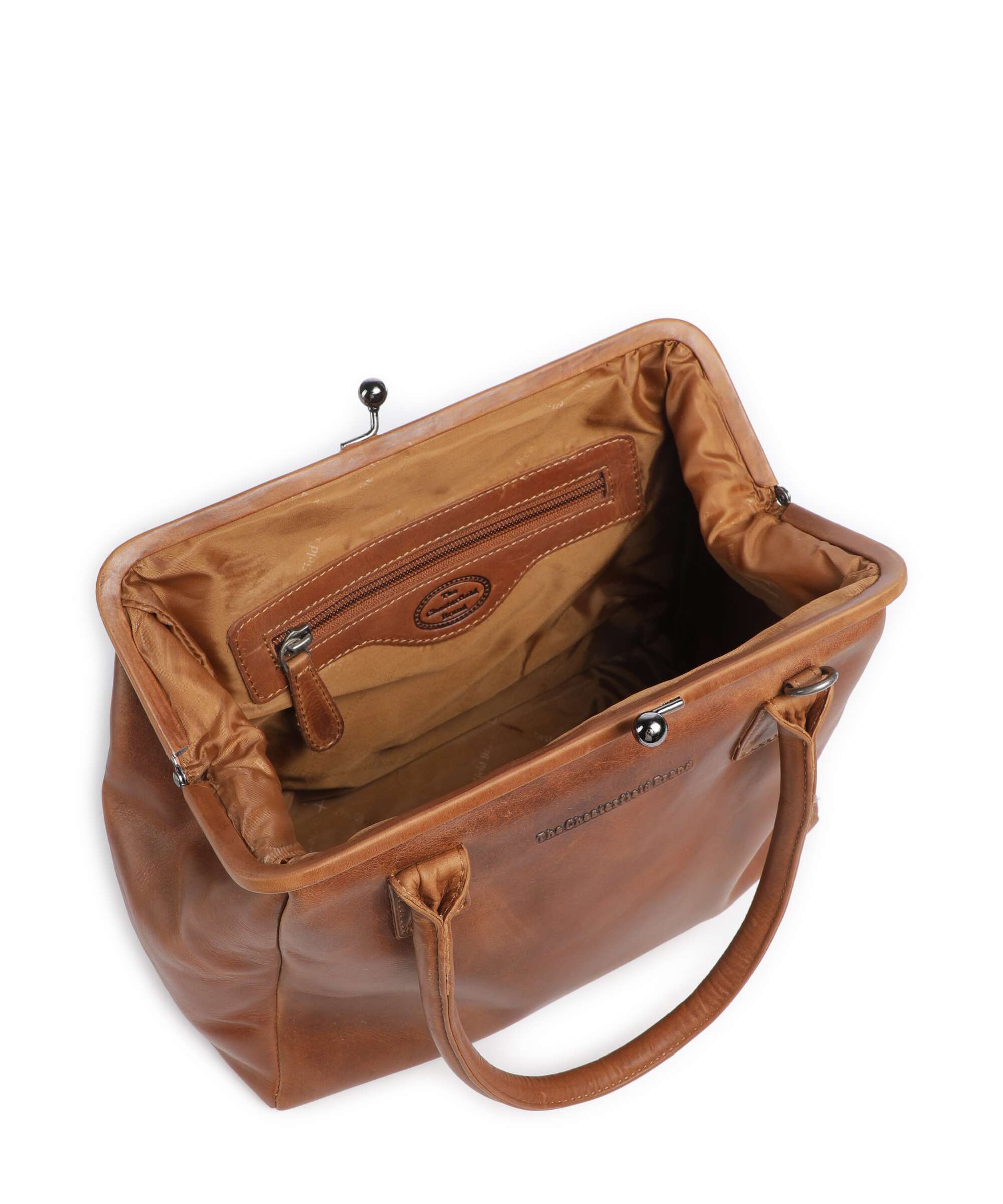 The Chesterfield Brand Wax Pull Up Cow Dorin Torba na ramię cognac - Image 5