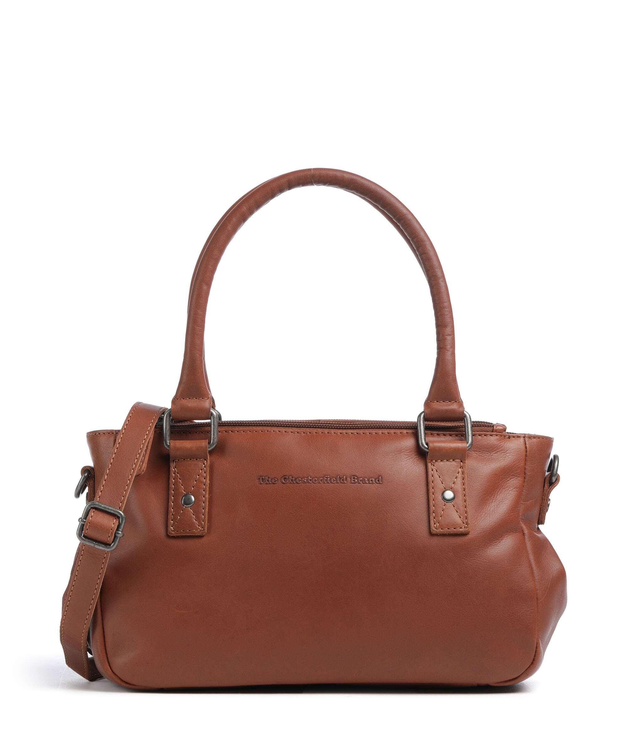 The Chesterfield Brand Wax Pull Up Cow Fenja Torebka cognac