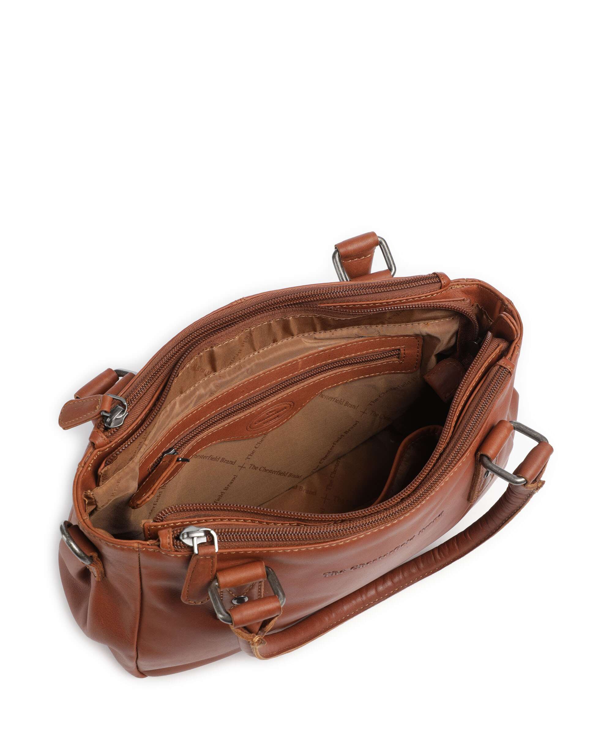 The Chesterfield Brand Wax Pull Up Cow Fenja Torebka cognac - Image 6
