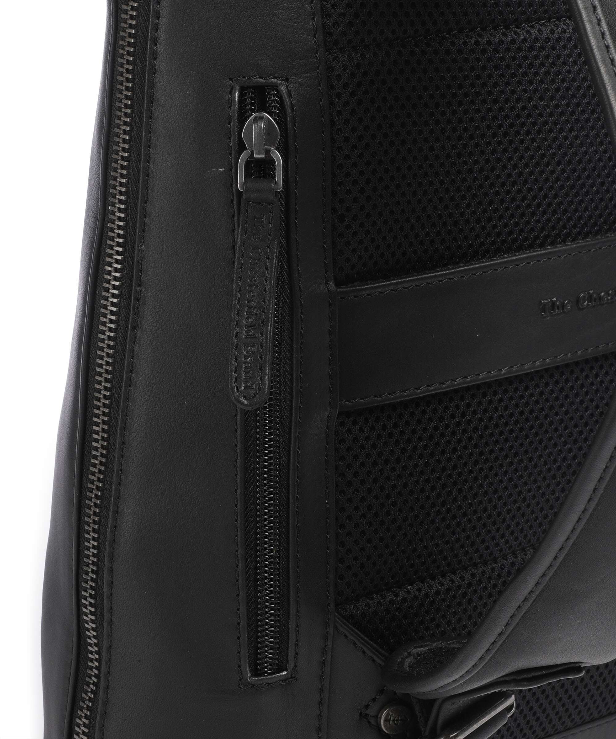 The Chesterfield Brand Wax Pull Up Cow Filmore Plecak black - Image 4
