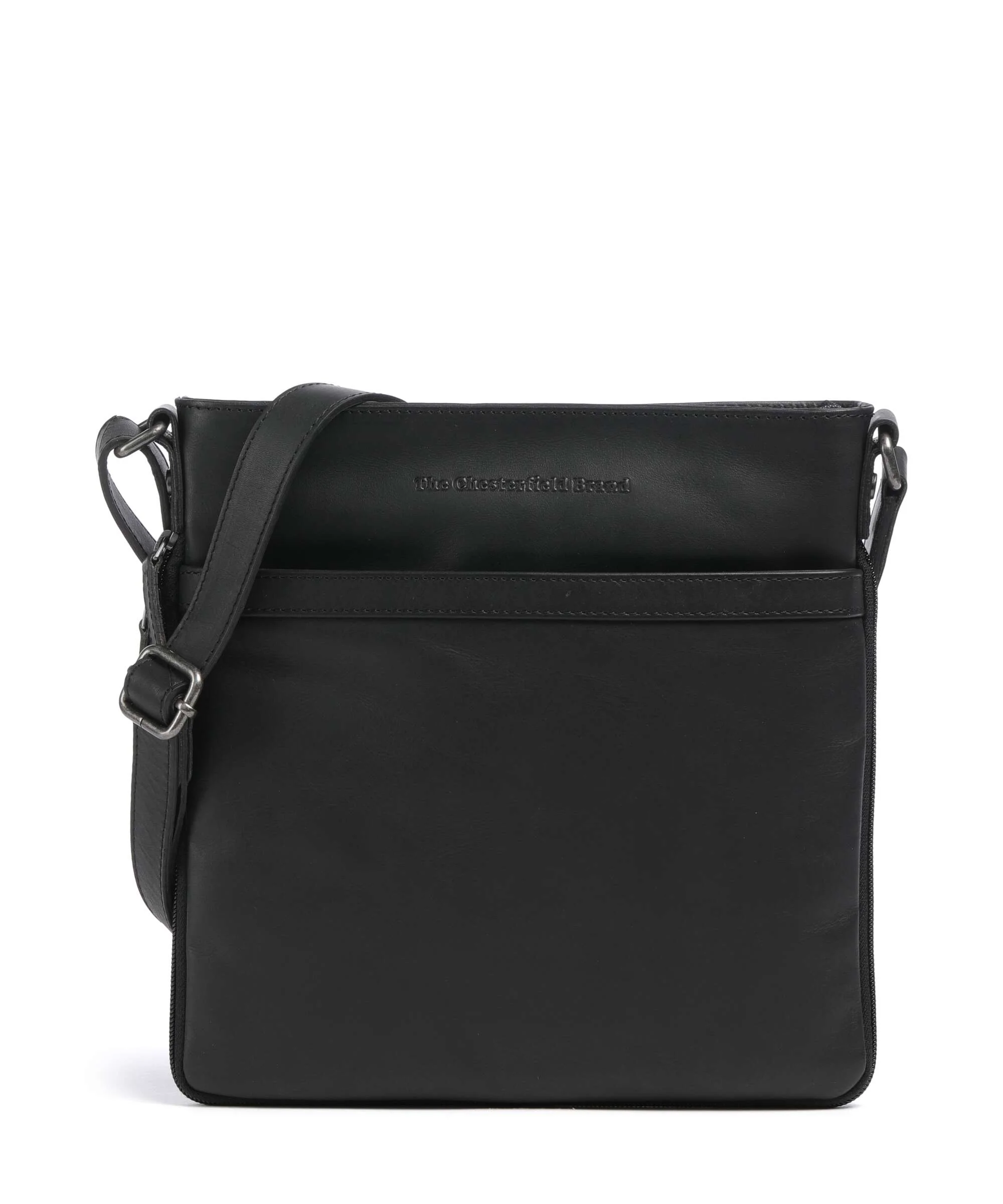 The Chesterfield Brand Wax Pull Up Cow Mirea Torba przez ramię black