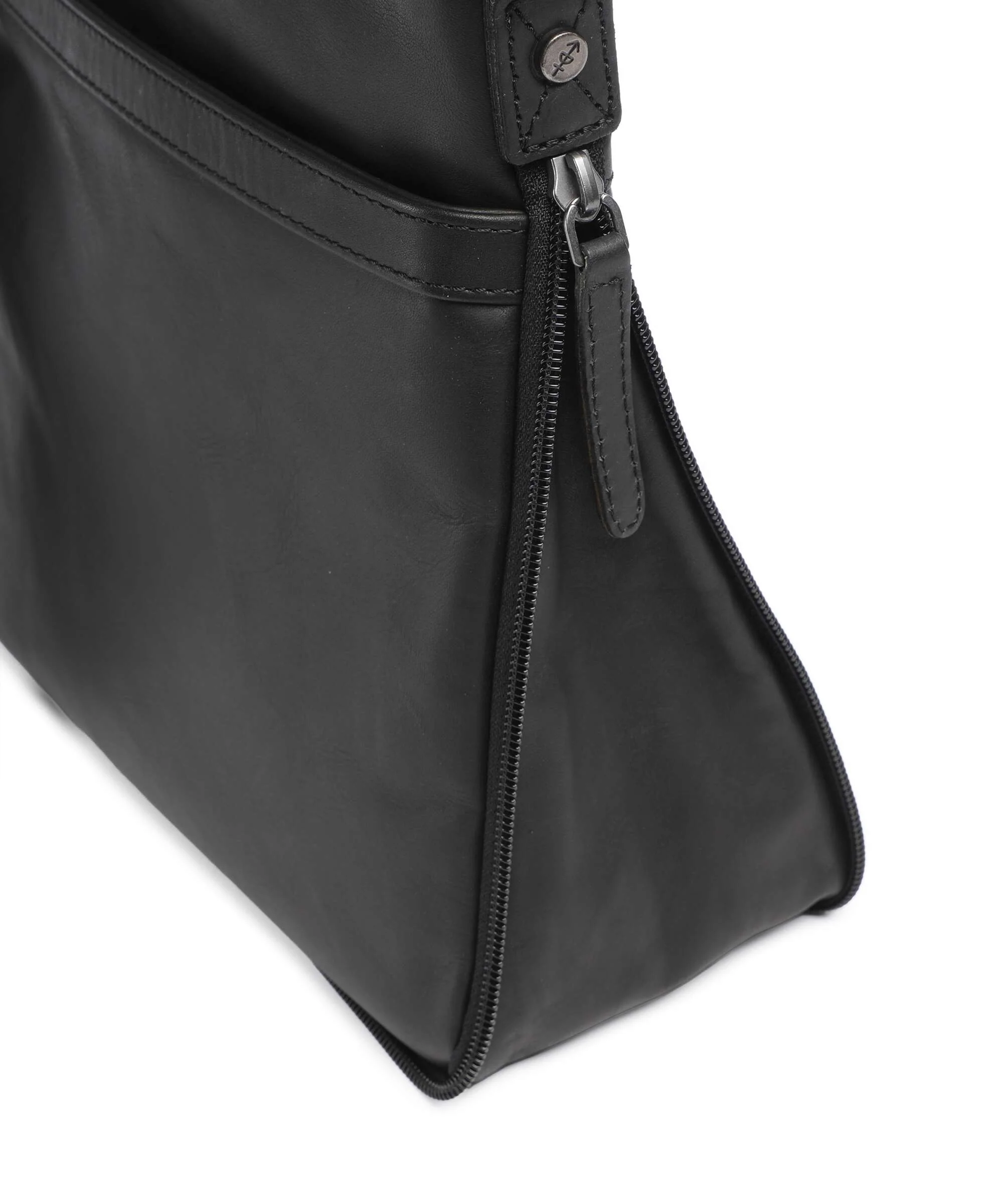 The Chesterfield Brand Wax Pull Up Cow Mirea Torba przez ramię black - Image 4