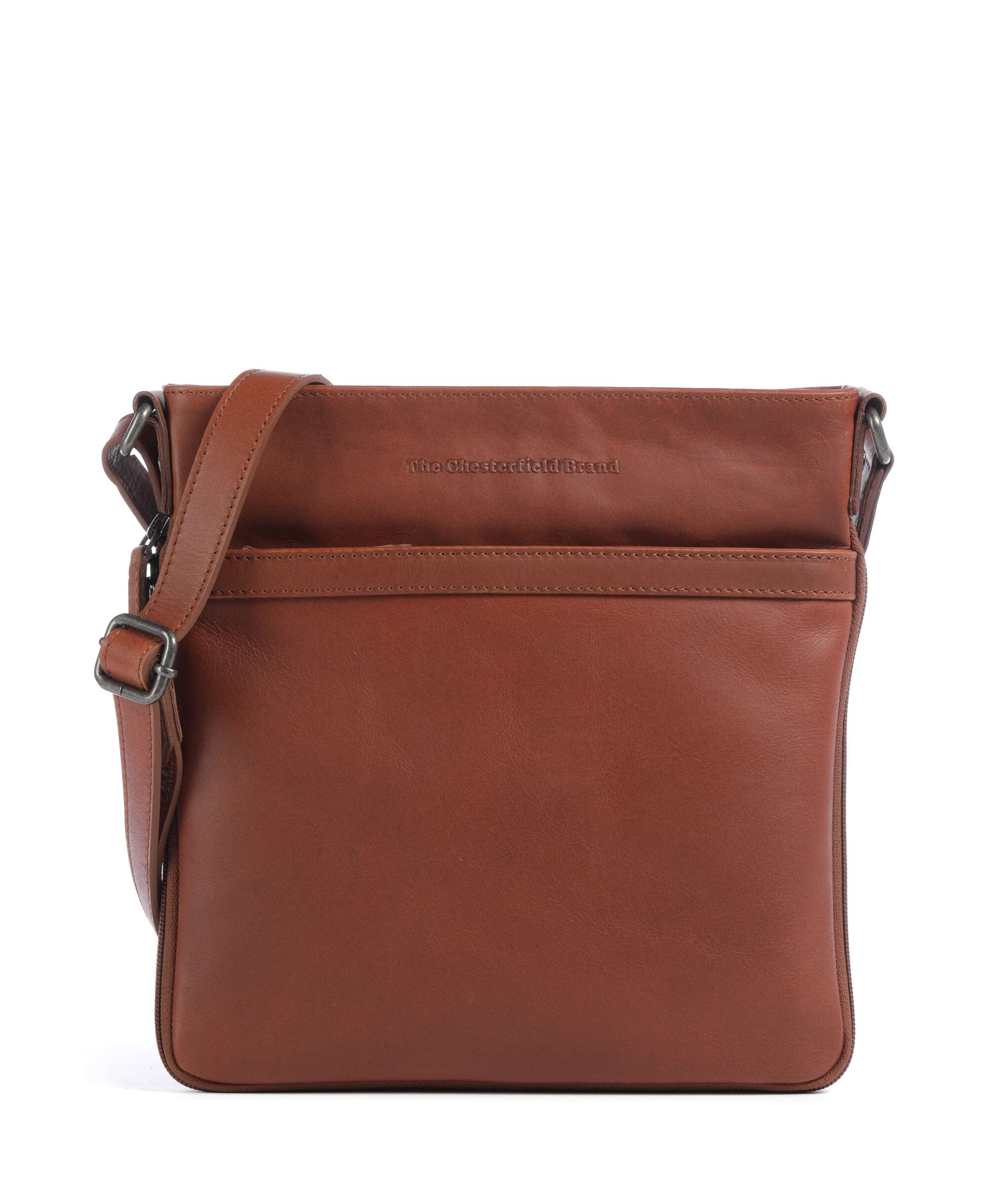 The Chesterfield Brand Wax Pull Up Cow Mirea Torba przez ramię cognac