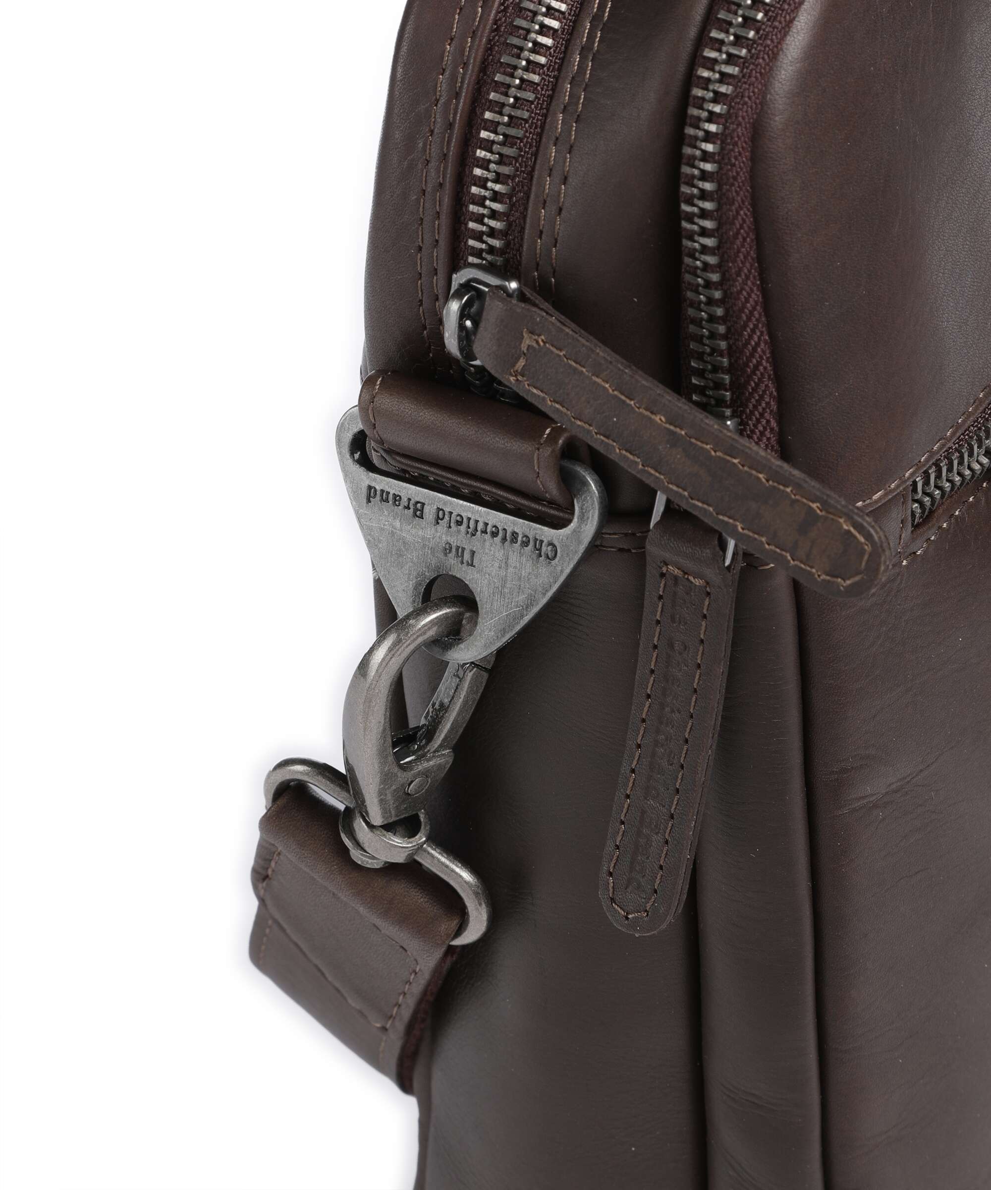 The Chesterfield Brand Wax Pull Up Cow Montara Torba na laptopa brown - Image 5