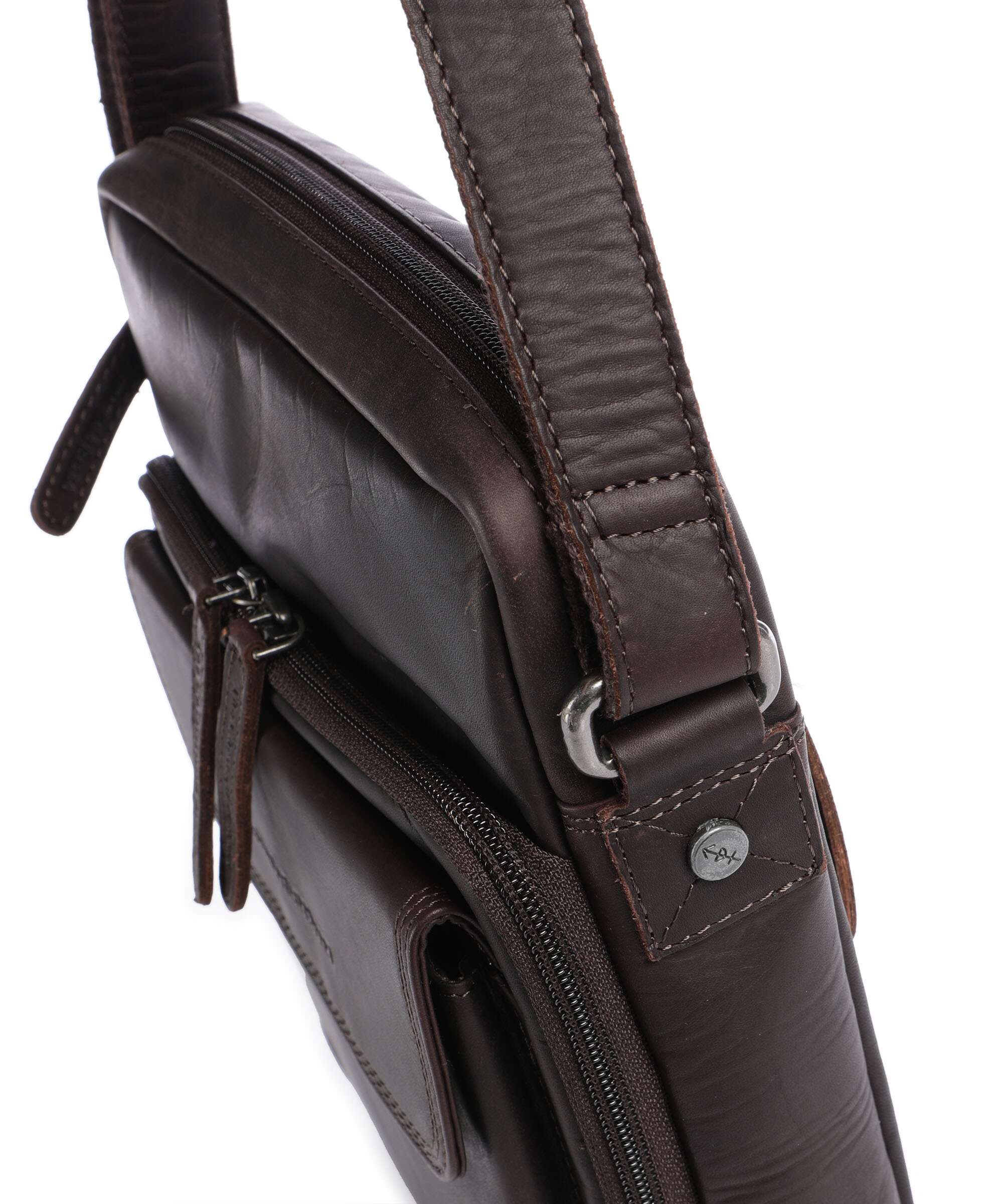 The Chesterfield Brand Wax Pull Up Cow Montira Torba przez ramię brown - Image 4