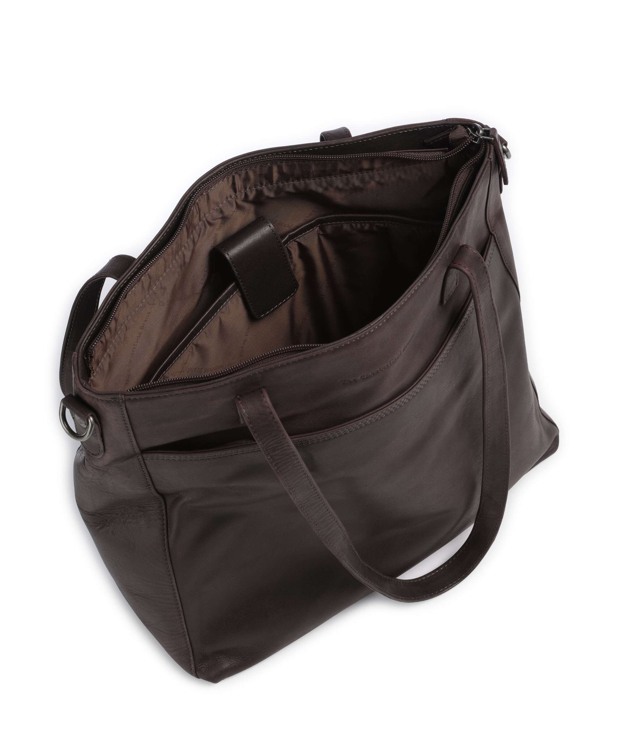The Chesterfield Brand Wax Pull Up Cow Mosel Torba na zakupy brown - Image 5