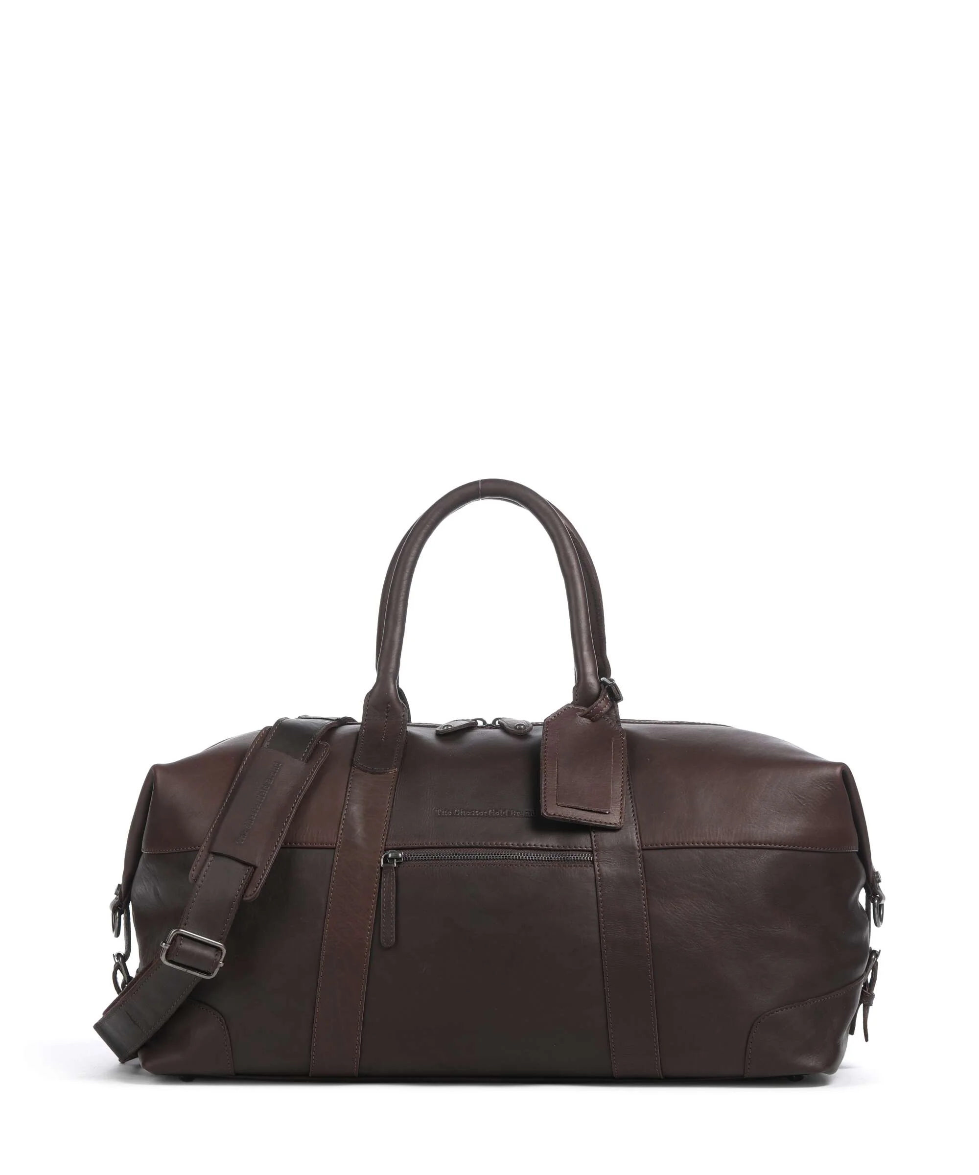 The Chesterfield Brand Wax Pull Up Cow Portsmouth 2 Torba weekendowa brown