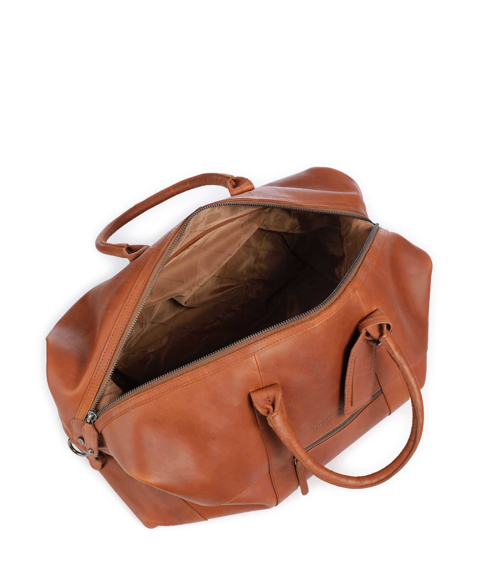 The Chesterfield Brand Wax Pull Up Cow Portsmouth 2 Torba weekendowa cognac - Image 5