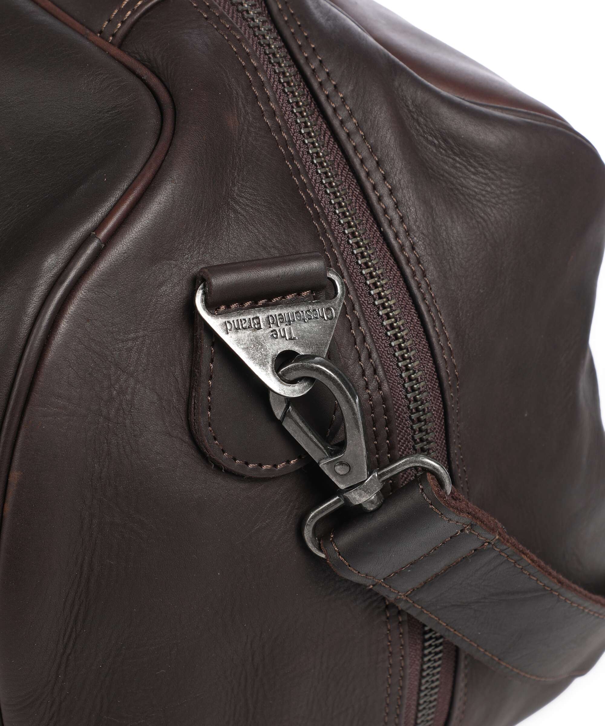 The Chesterfield Brand Wax Pull Up Cow Rivaro Torba weekendowa brown - Image 3